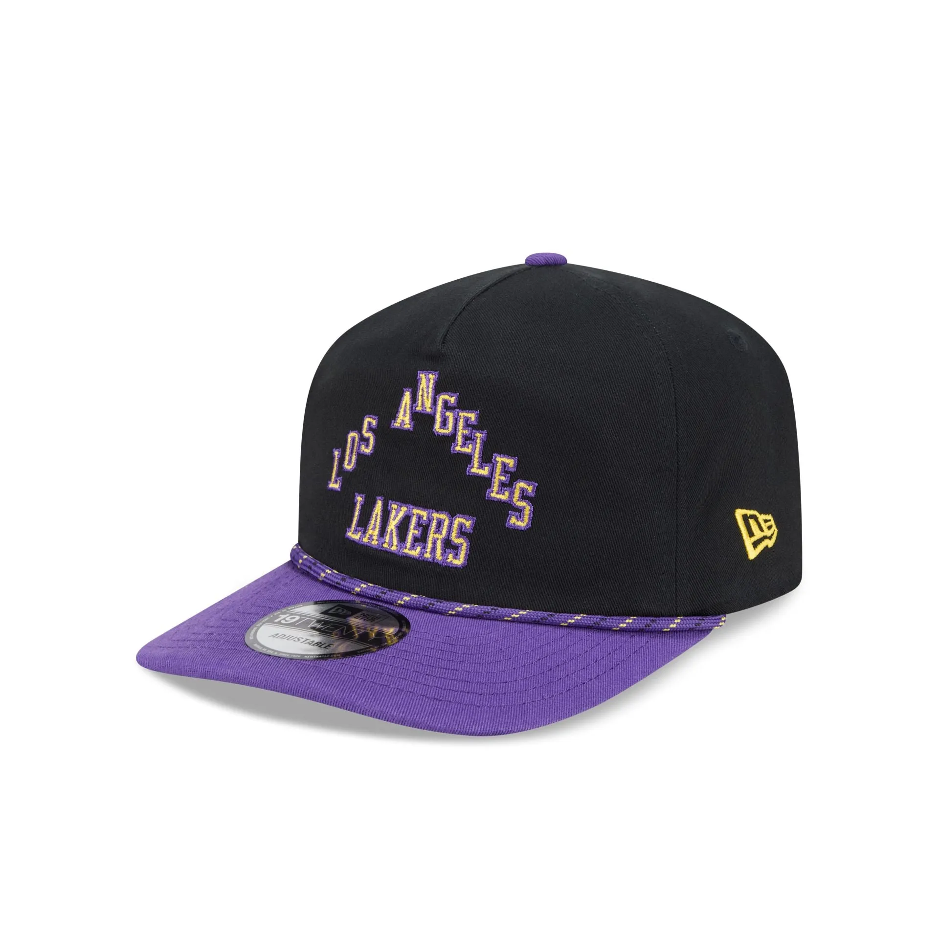 Los Angeles Lakers 2025 City Edition 19TWENTY Adjustable Hat sold by New Era product image thumbnail 3