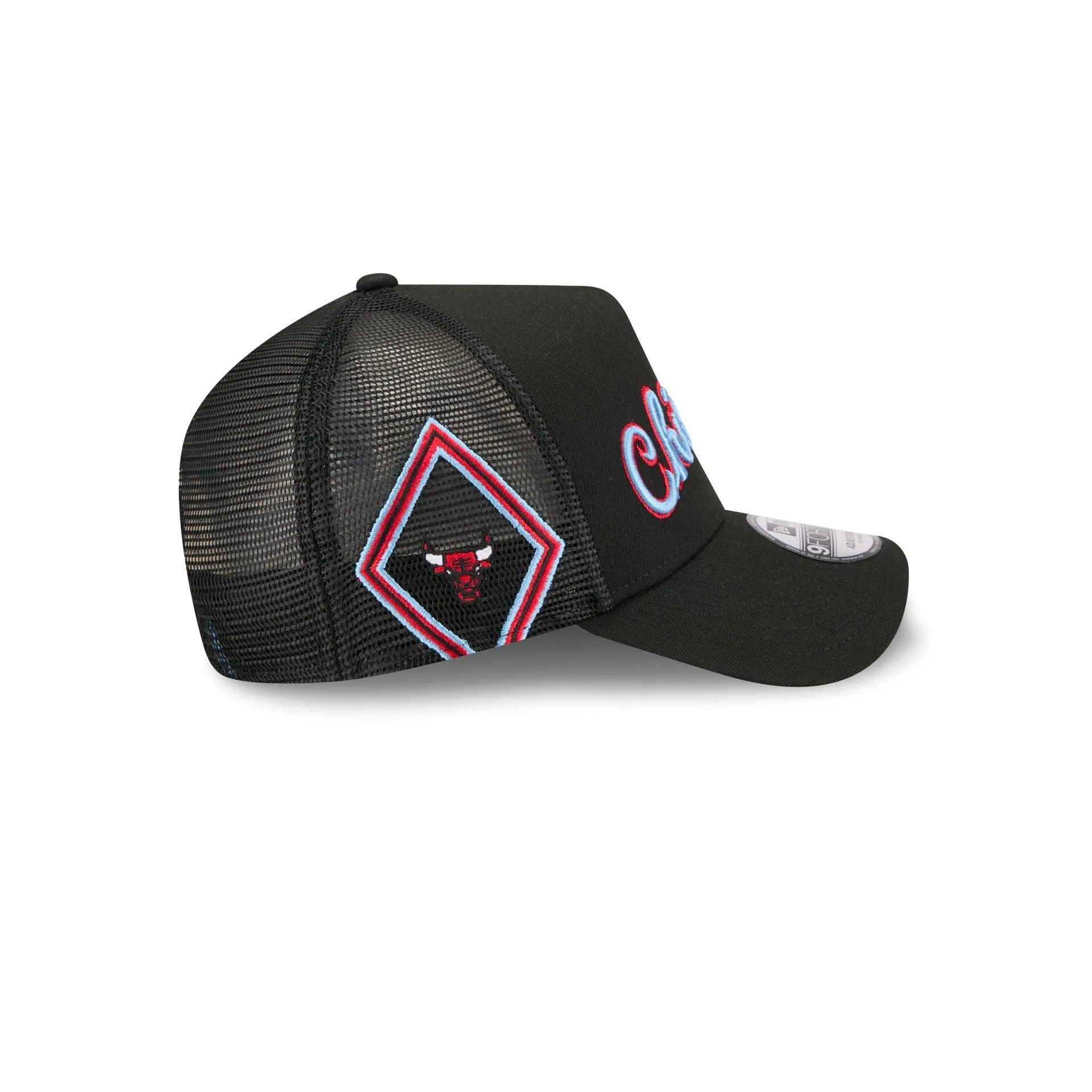 Chicago Bulls 2025 City Edition 9FORTY A-Frame Trucker Hat sold by New Era product image thumbnail 4