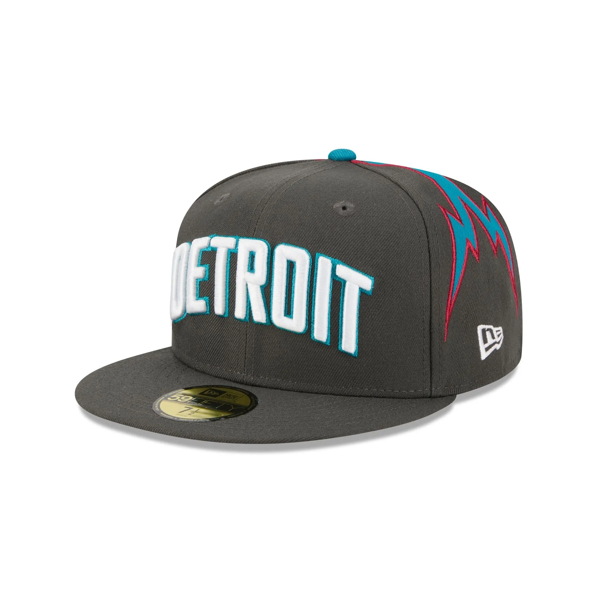 Detroit Pistons 2025 City Edition 59FIFTY Fitted Hat sold by New Era product image thumbnail 3