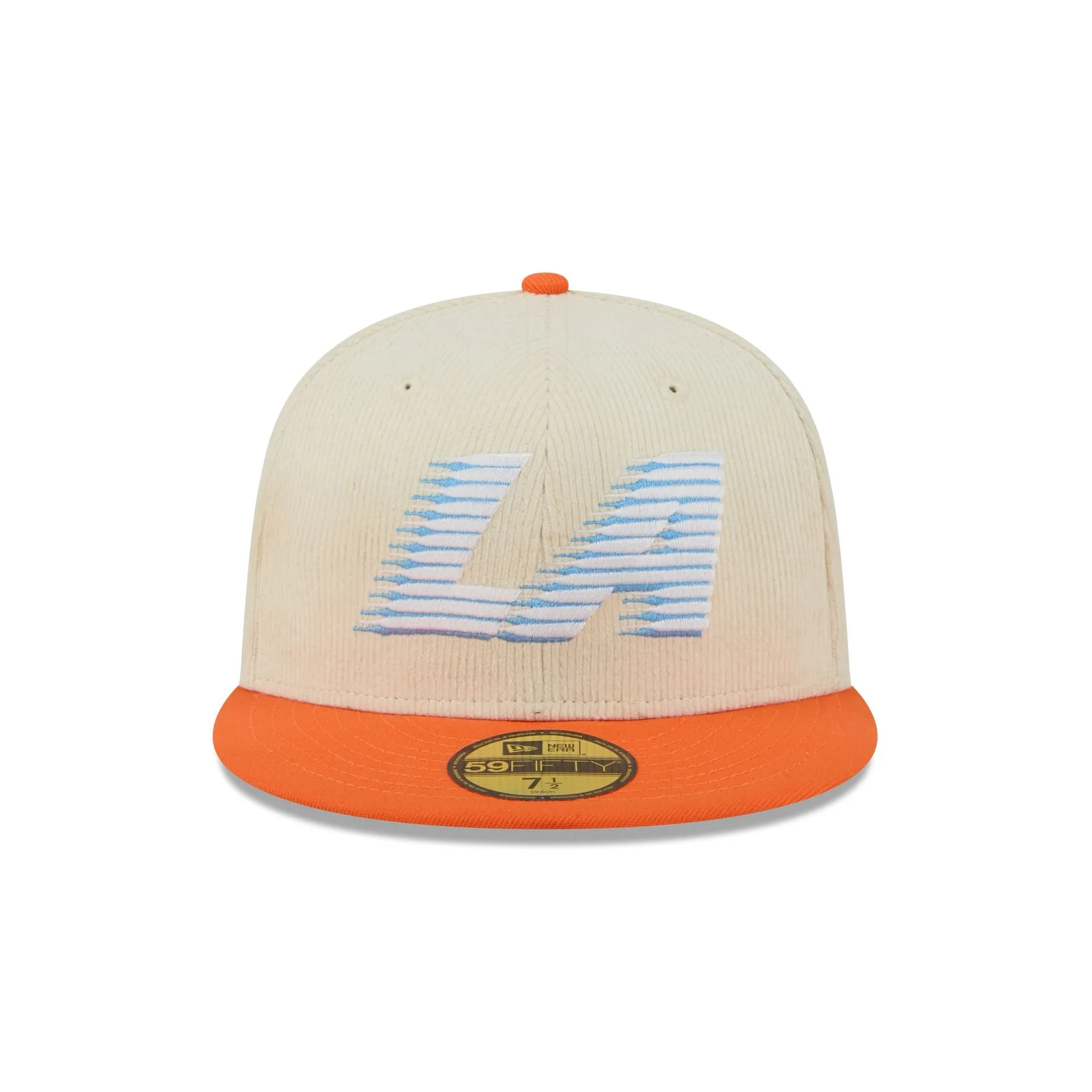 Los Angeles Clippers 2025 City Edition Chrome White Corduroy 59FIFTY Fitted Hat sold by New Era product image thumbnail 2