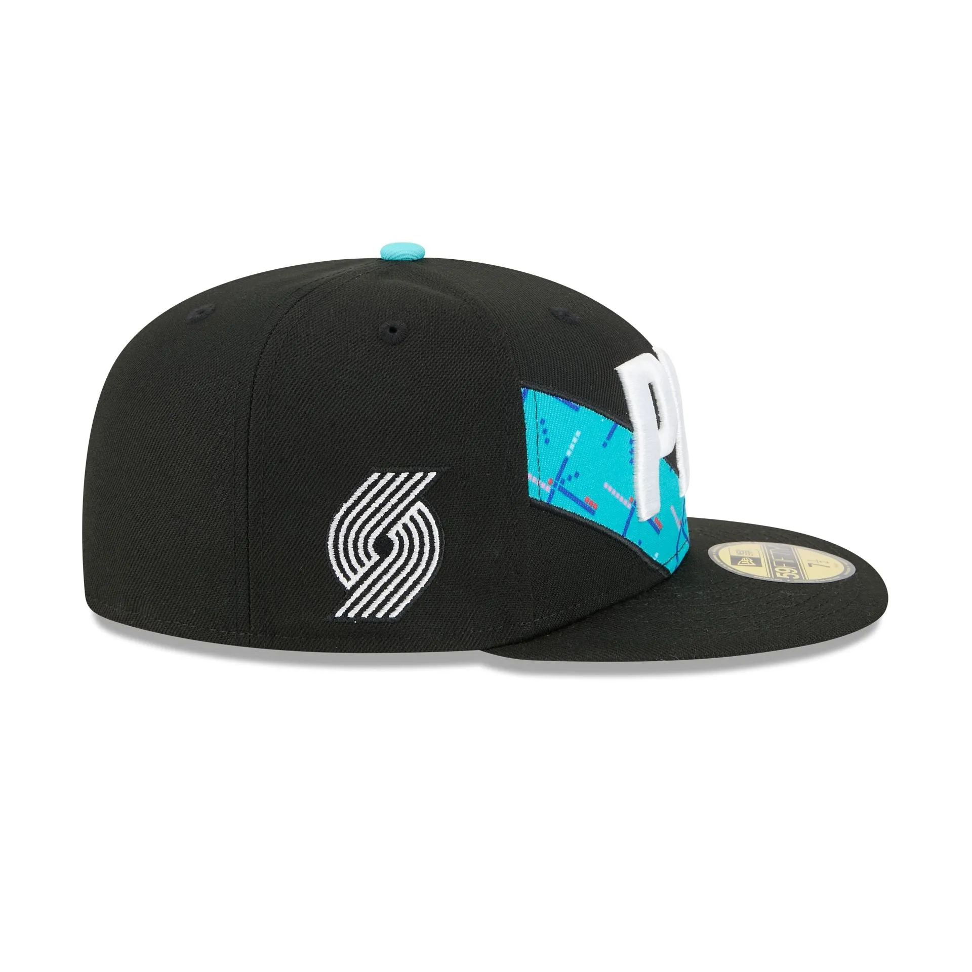 Portland Trail Blazers 2025 City Edition 59FIFTY Fitted Hat sold by New Era product image thumbnail 4