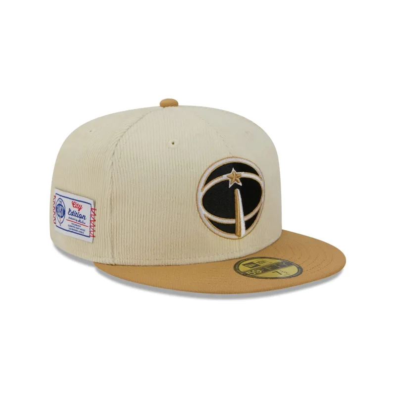 Washington Wizards 2025 City Edition Chrome White Corduroy 59FIFTY Fitted Hat sold by New Era