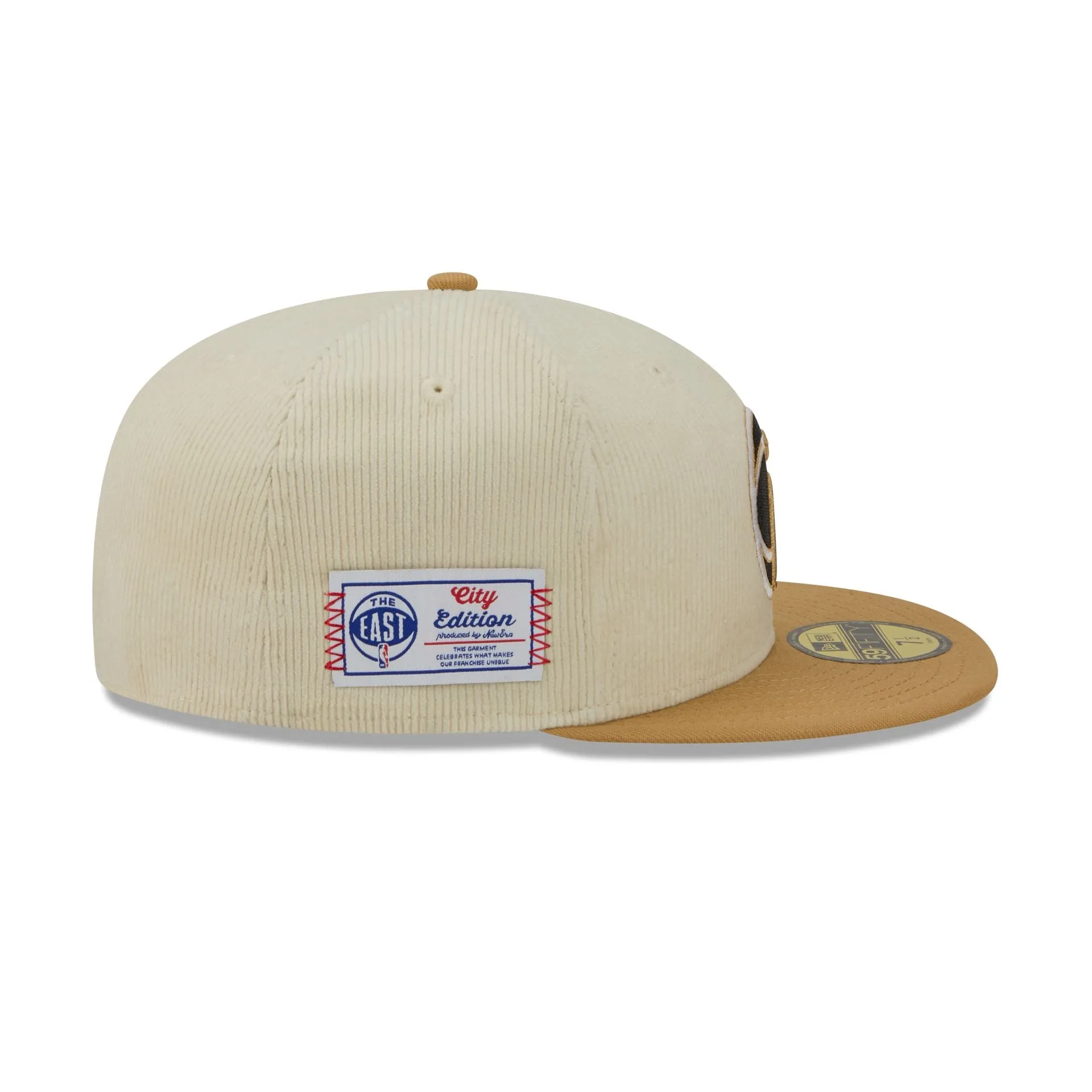 Washington Wizards 2025 City Edition Chrome White Corduroy 59FIFTY Fitted Hat sold by New Era product image thumbnail 4