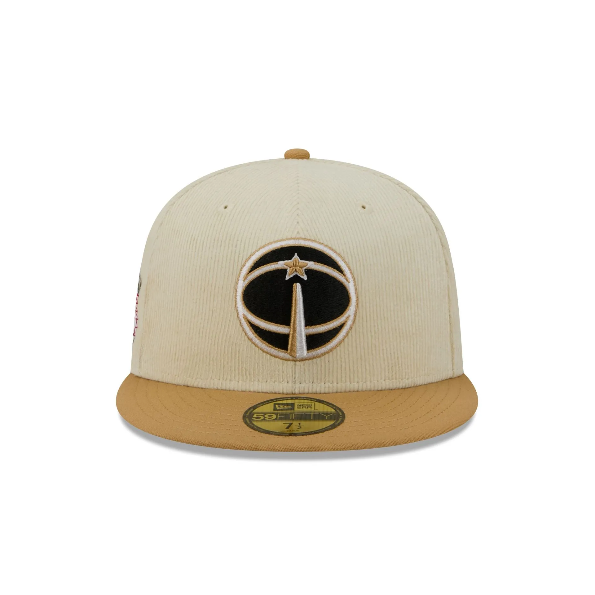 Washington Wizards 2025 City Edition Chrome White Corduroy 59FIFTY Fitted Hat sold by New Era product image thumbnail 2