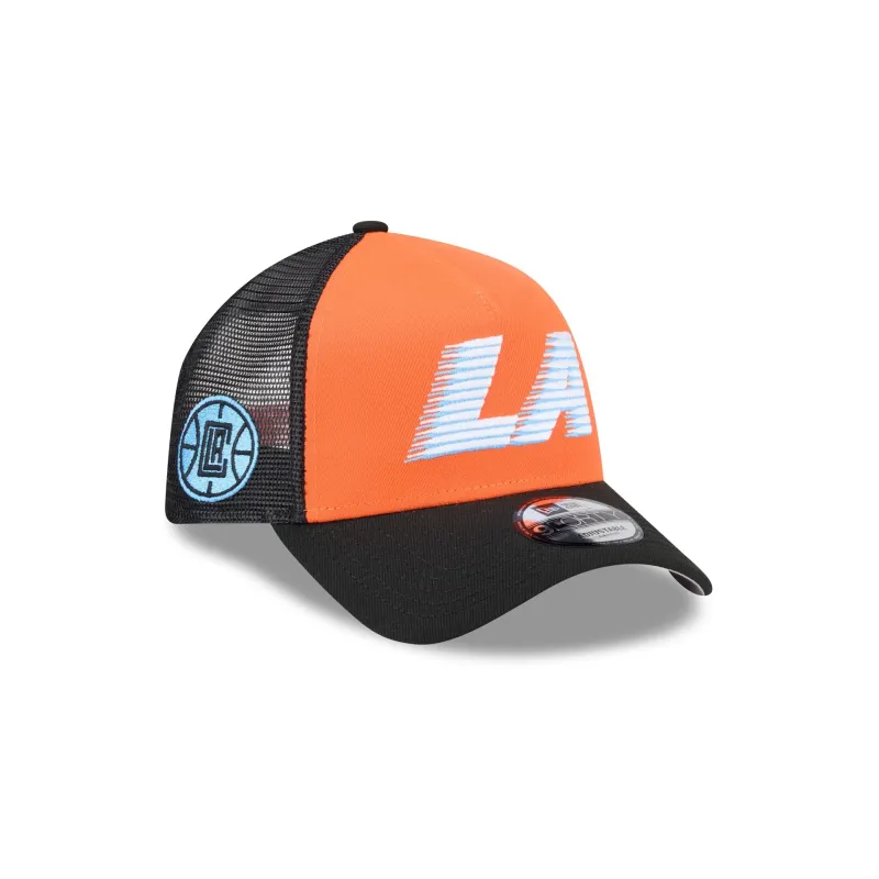 Los Angeles Clippers 2025 City Edition 9FORTY A-Frame Trucker Hat sold by New Era