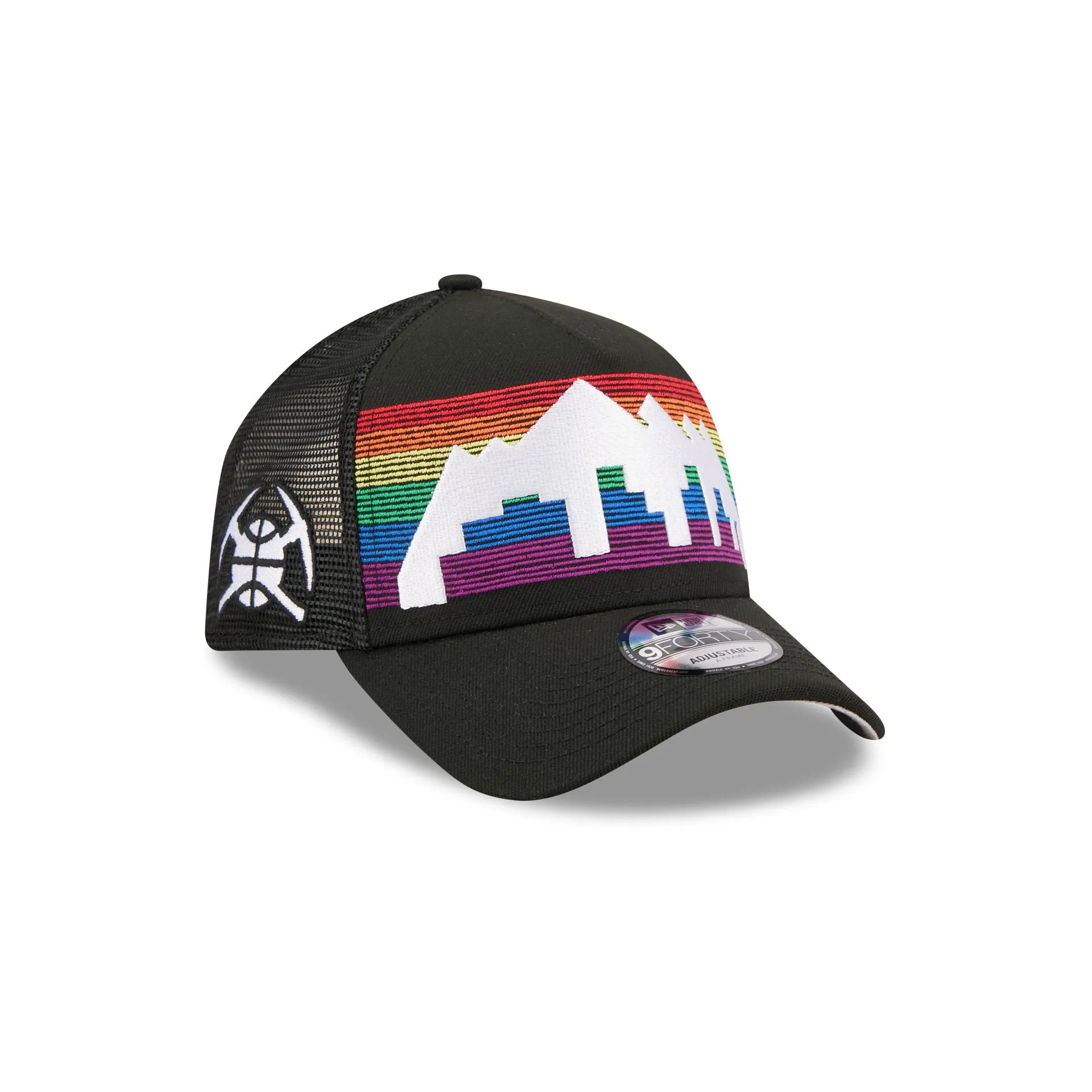Denver Nuggets 2025 City Edition 9FORTY A-Frame Trucker Hat sold by New Era