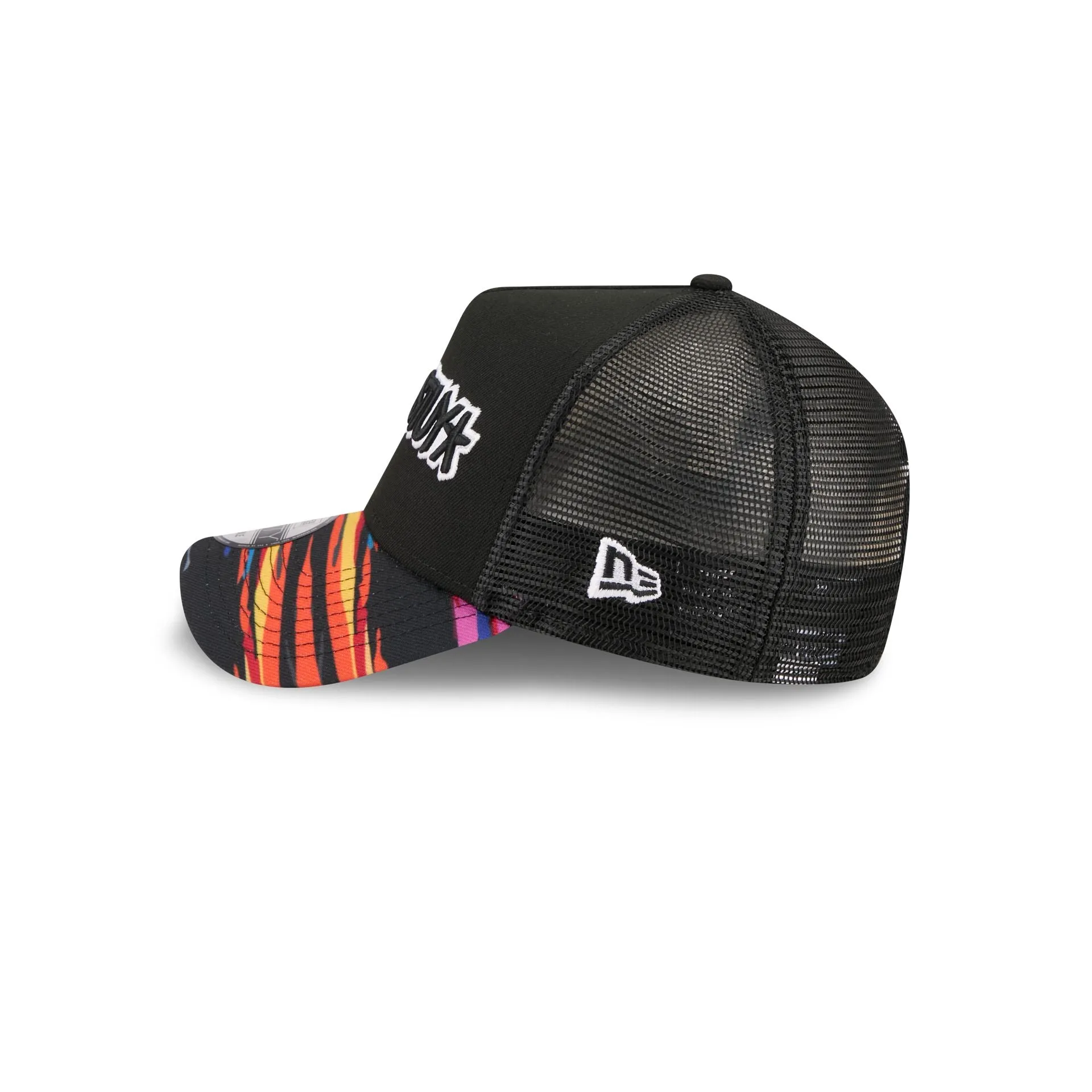 Brooklyn Nets 2025 City Edition 9FORTY A-Frame Trucker Hat sold by New Era product image thumbnail 5