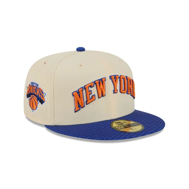 New York Knicks 2025 City Edition 59FIFTY Fitted Hat sold by New Era