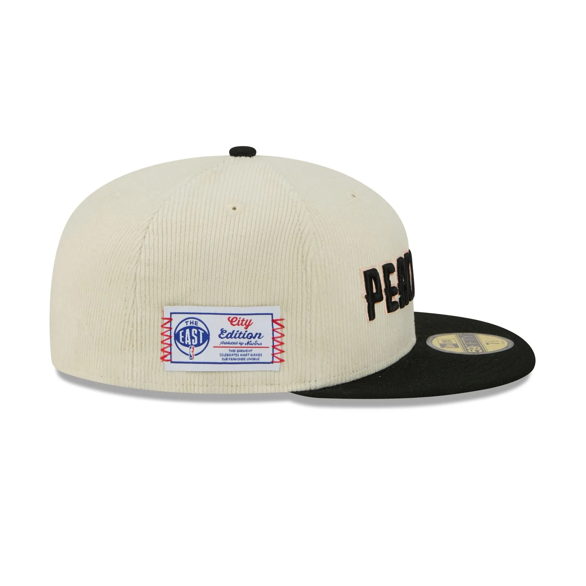 Atlanta Hawks 2025 City Edition Chrome White Corduroy 59FIFTY Fitted Hat sold by New Era product image thumbnail 4