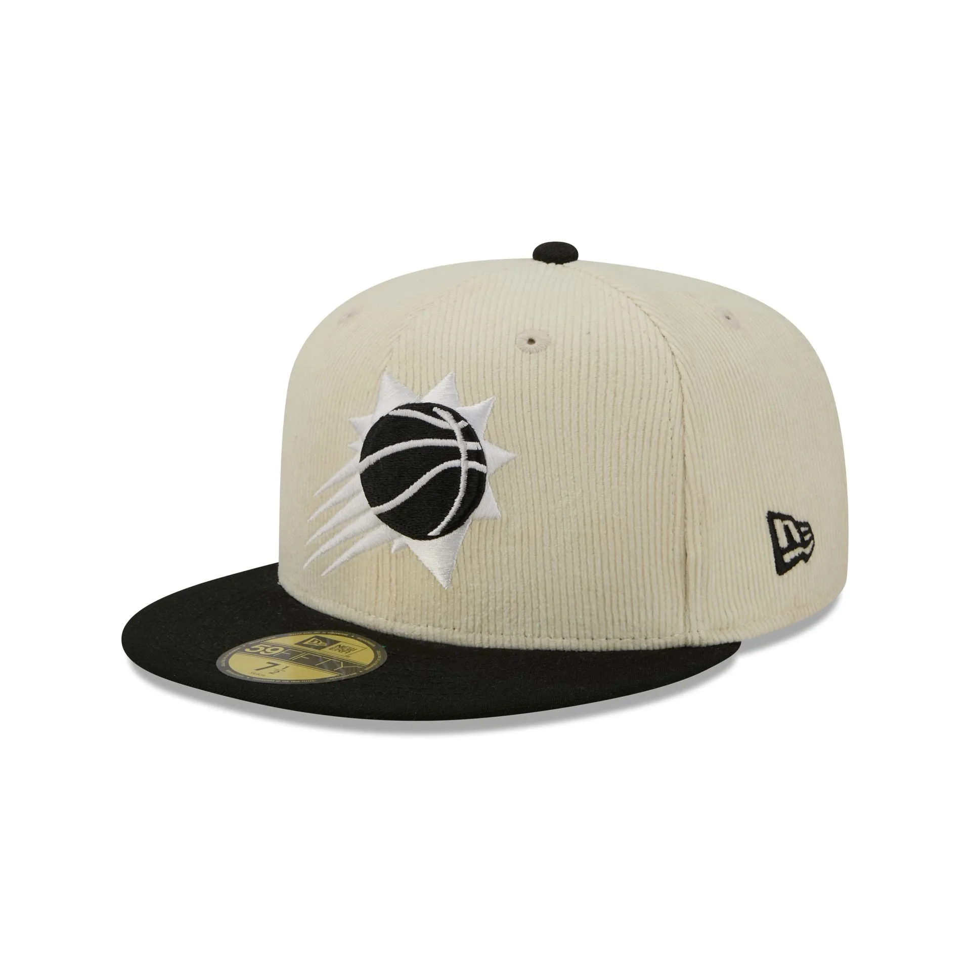 Phoenix Suns 2025 City Edition Chrome White Corduroy 59FIFTY Fitted Hat sold by New Era product image thumbnail 3