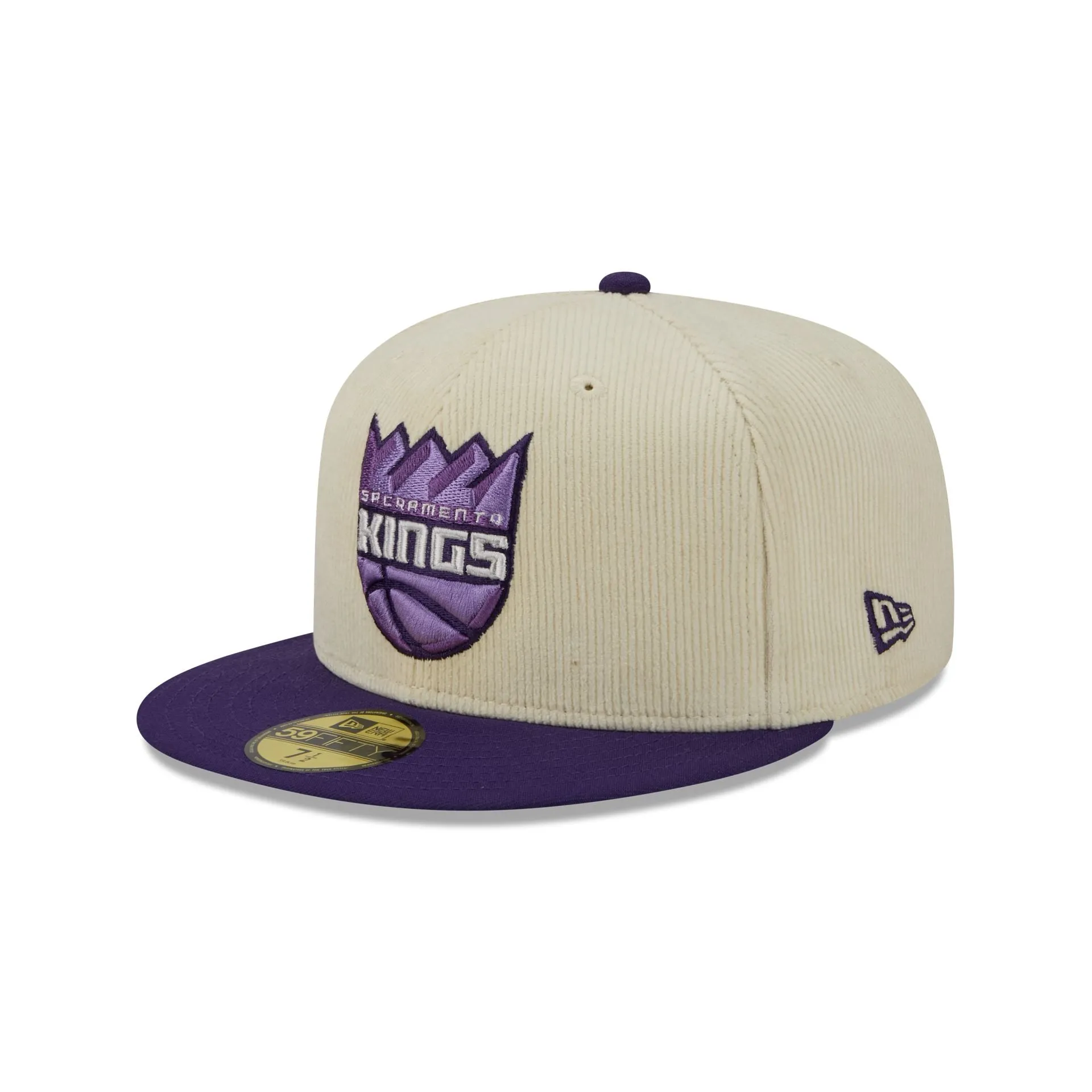 Sacramento Kings 2025 City Edition Chrome White Corduroy 59FIFTY Fitted Hat sold by New Era product image thumbnail 3