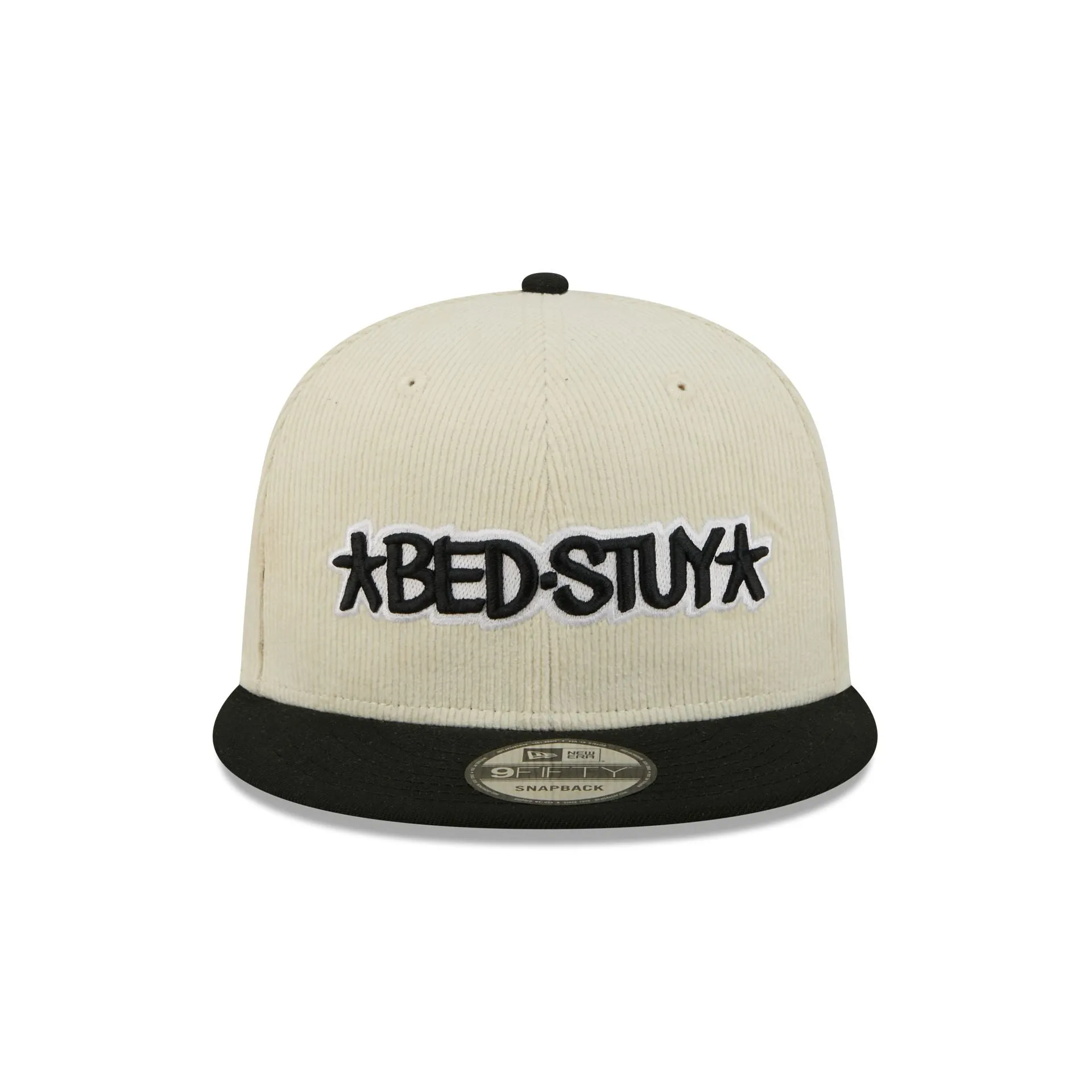 Brooklyn Nets 2025 City Edition Chrome White Corduroy 9FIFTY Snapback Hat sold by New Era product image thumbnail 2