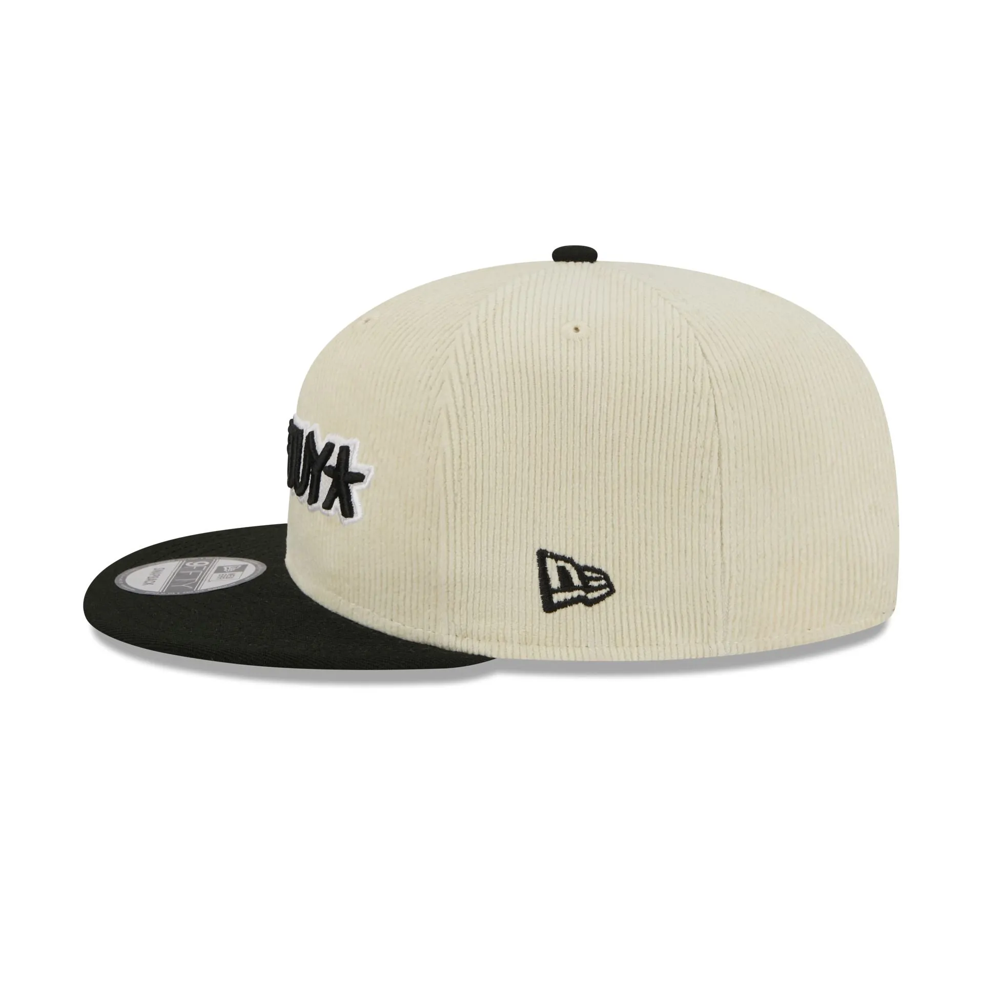 Brooklyn Nets 2025 City Edition Chrome White Corduroy 9FIFTY Snapback Hat sold by New Era product image thumbnail 5