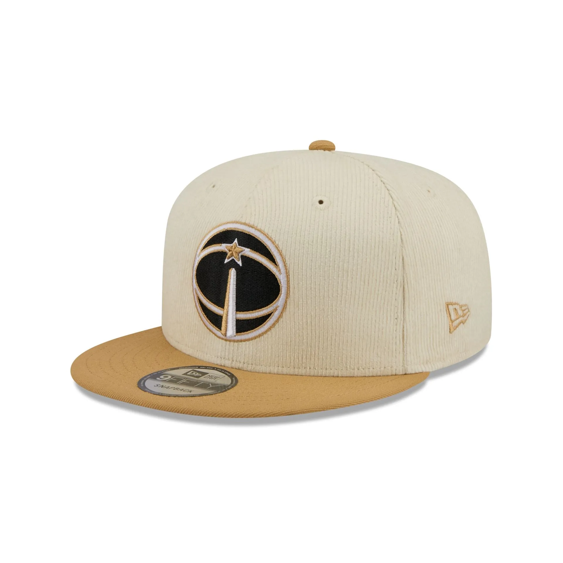 Washington Wizards 2025 City Edition Chrome White Corduroy 9FIFTY Snapback Hat sold by New Era product image thumbnail 3