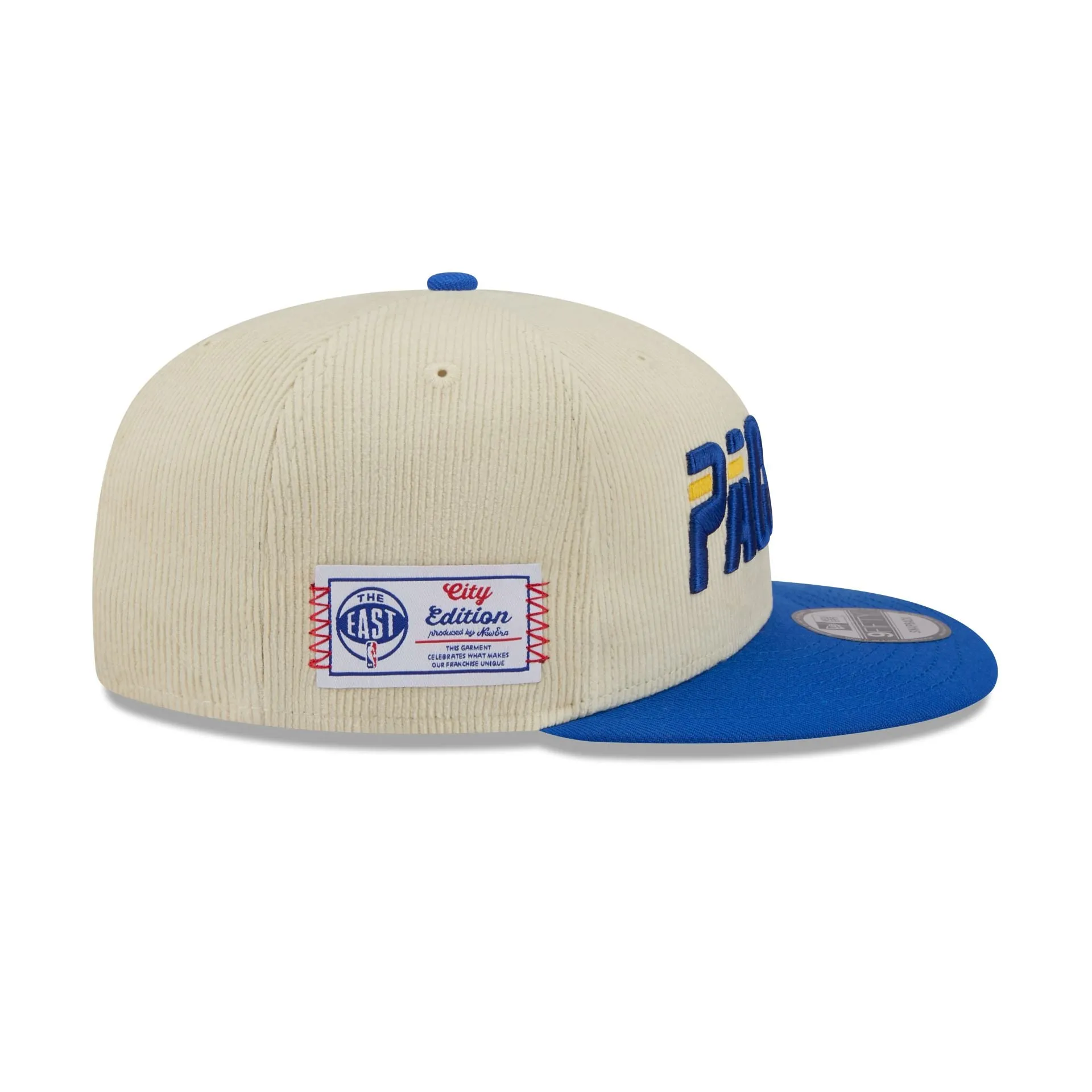 Indiana Pacers 2025 City Edition Chrome White Corduroy 9FIFTY Snapback Hat sold by New Era product image thumbnail 4
