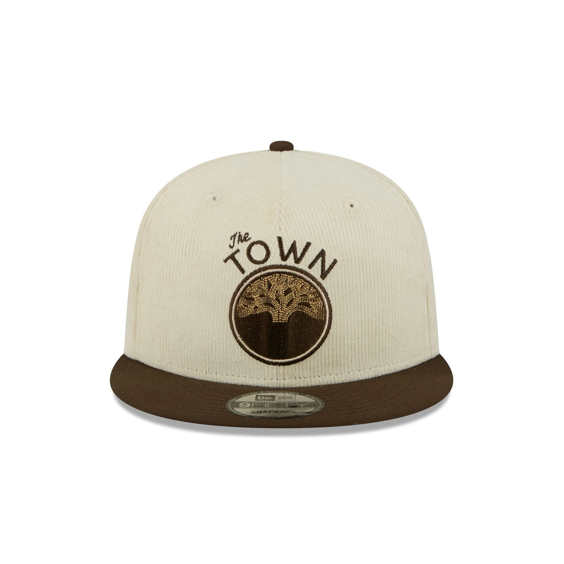 Golden State Warriors 2025 City Edition Chrome White Corduroy 9FIFTY Snapback Hat sold by New Era product image thumbnail 2