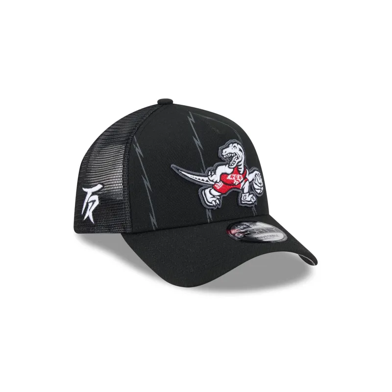 Toronto Raptors 2025 City Edition 9FORTY A-Frame Trucker Hat sold by New Era
