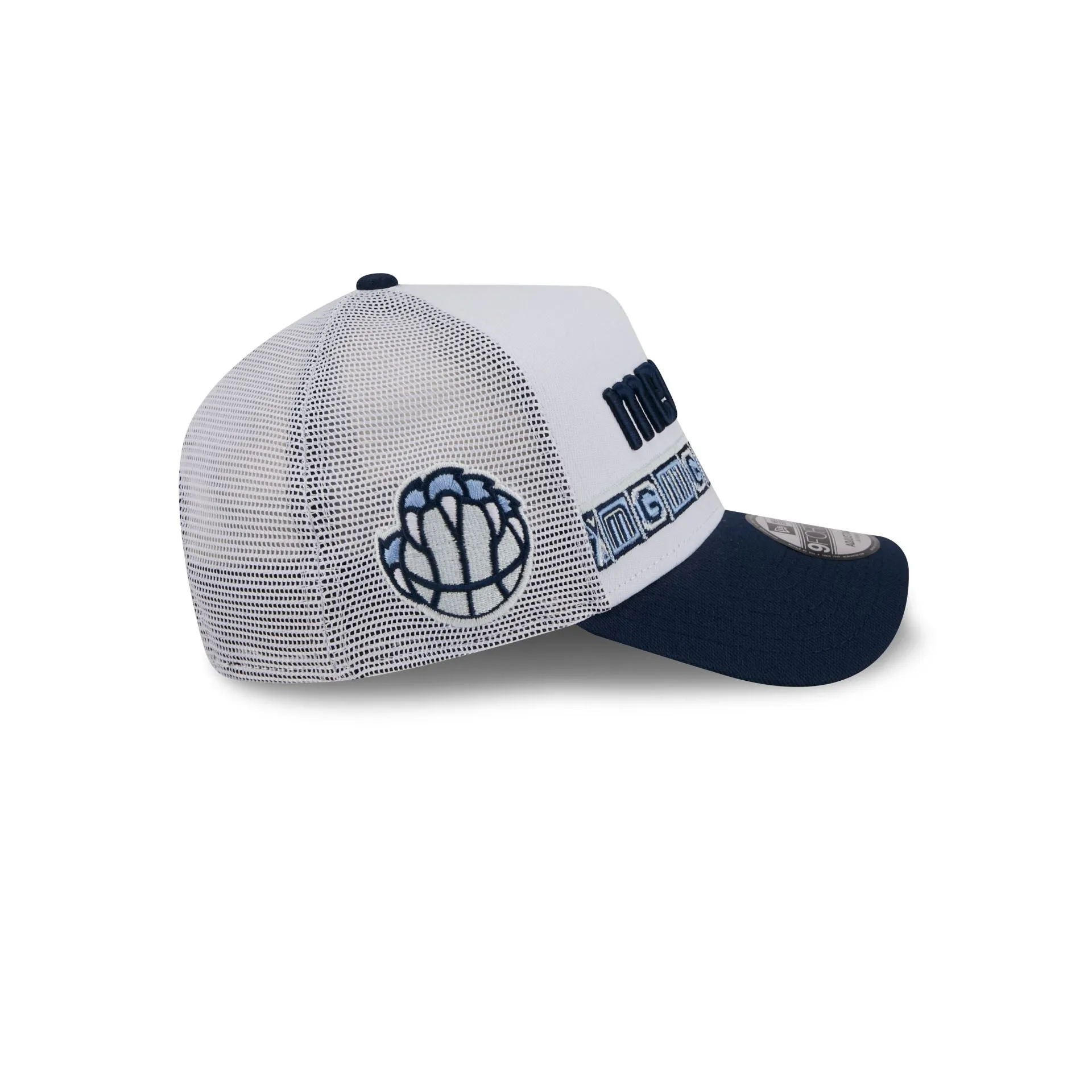 Memphis Grizzlies 2025 City Edition 9FORTY A-Frame Trucker Hat sold by New Era product image thumbnail 4