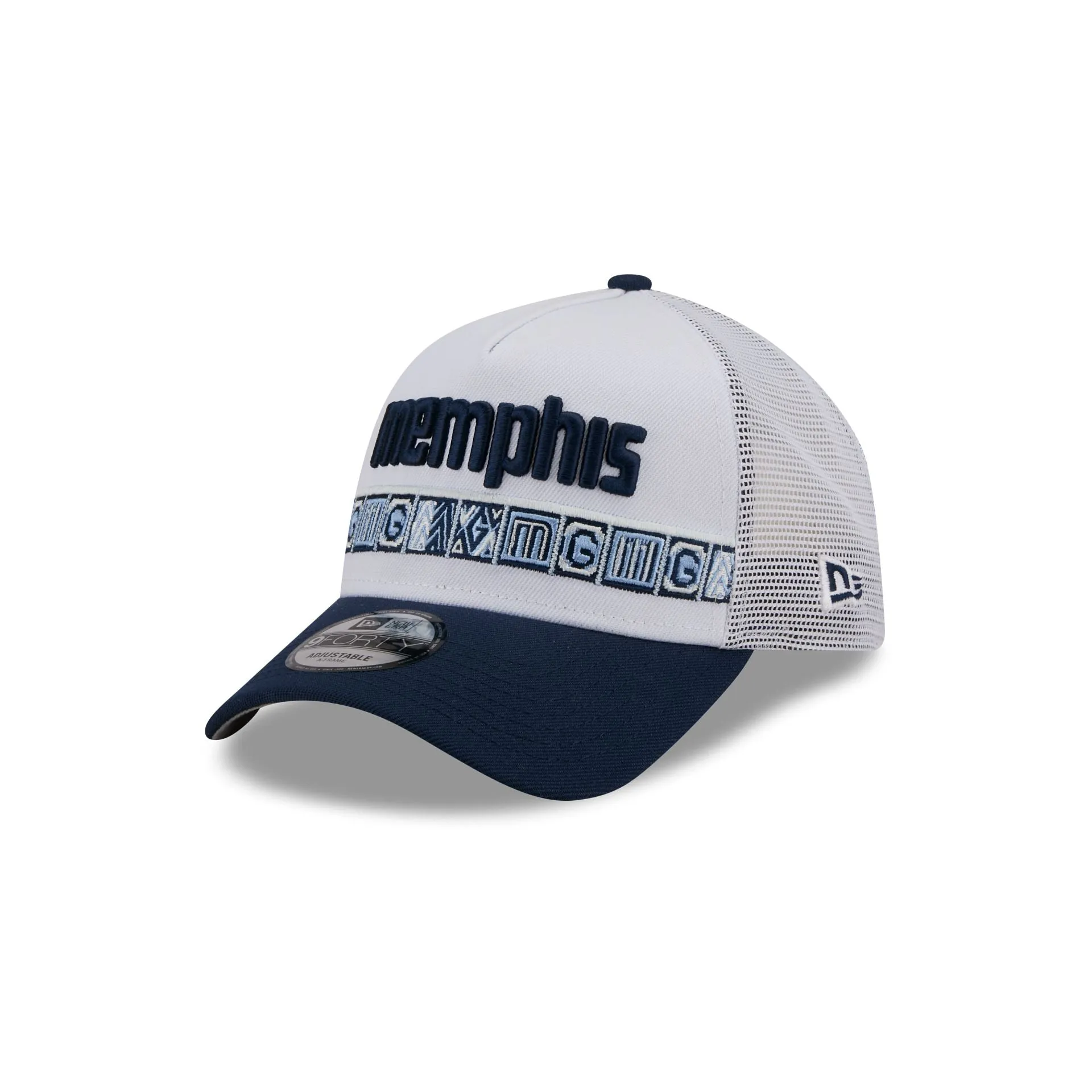 Memphis Grizzlies 2025 City Edition 9FORTY A-Frame Trucker Hat sold by New Era product image thumbnail 3