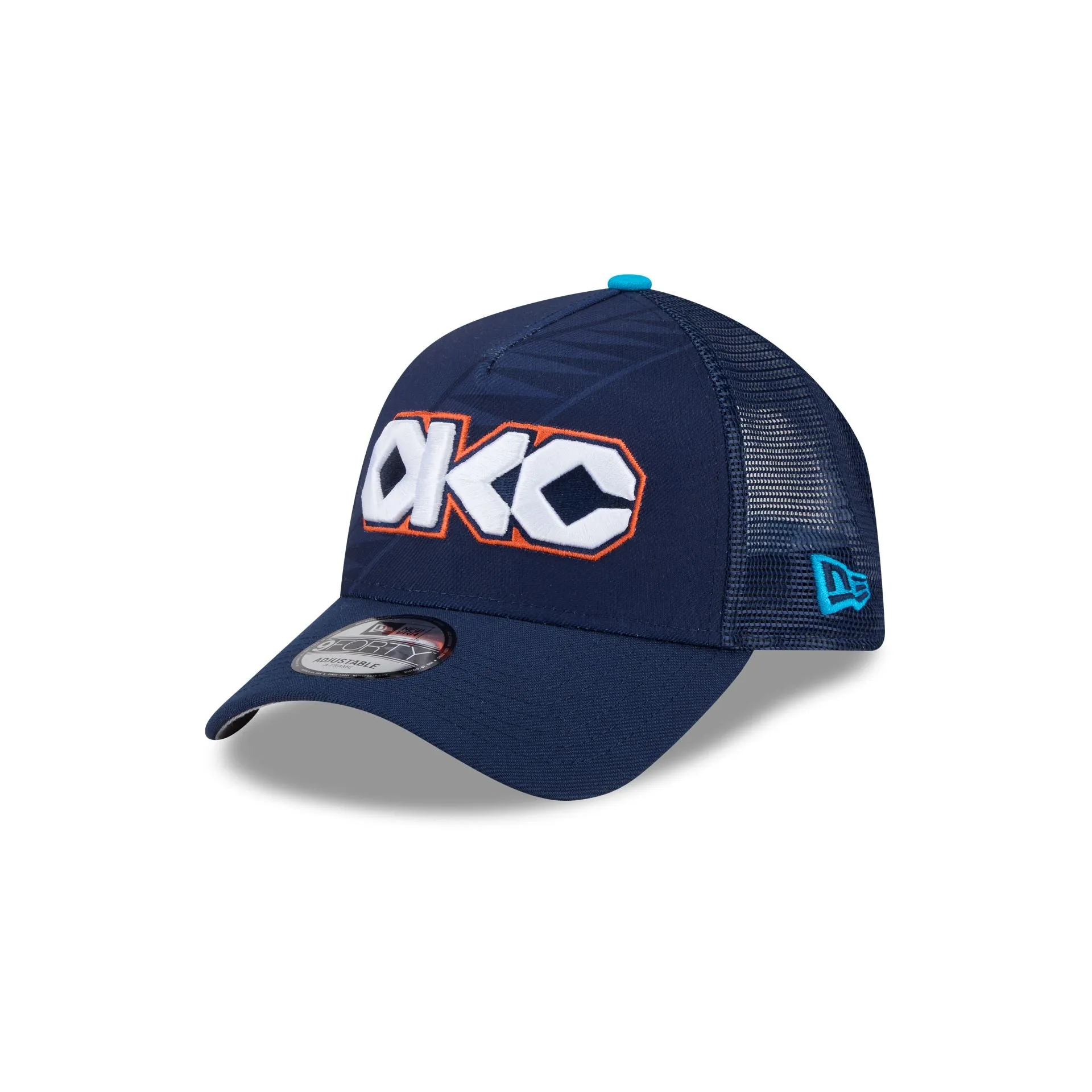 Oklahoma City Thunder 2025 City Edition 9FORTY A-Frame Trucker Hat sold by New Era product image thumbnail 3
