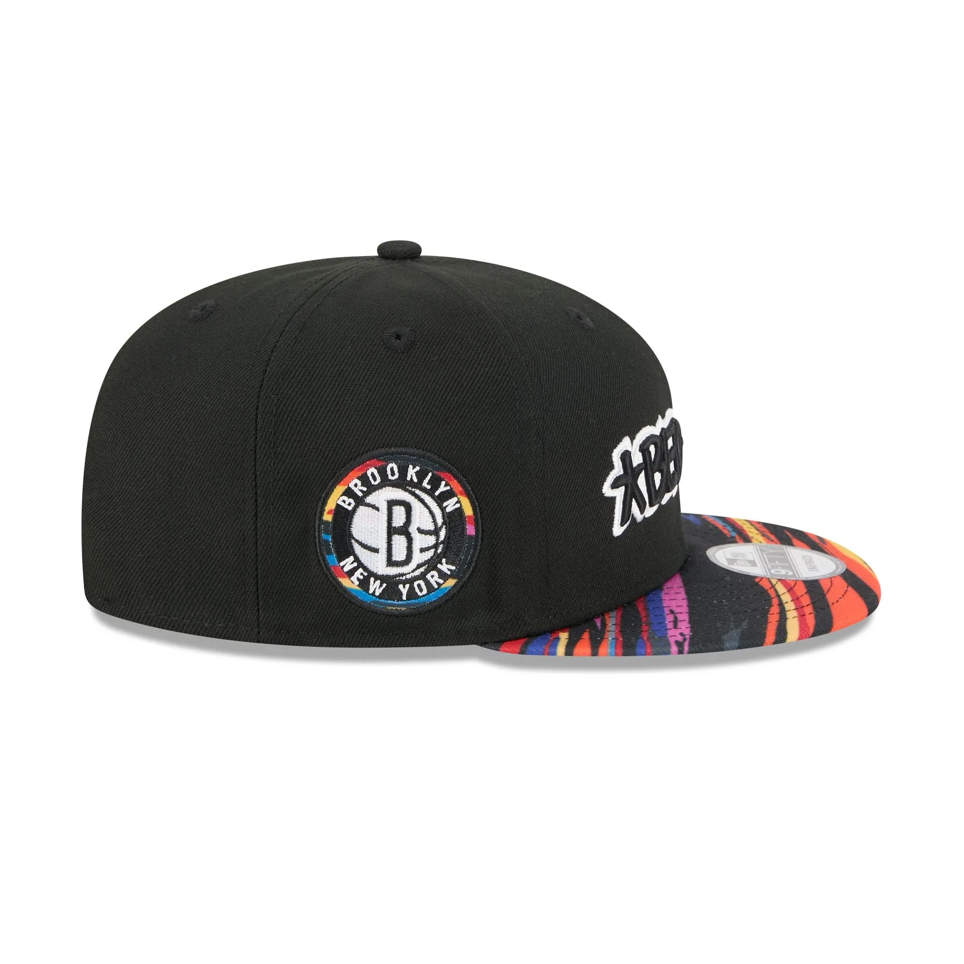 Brooklyn Nets 2025 City Edition 9FIFTY Snapback Hat sold by New Era product image thumbnail 4
