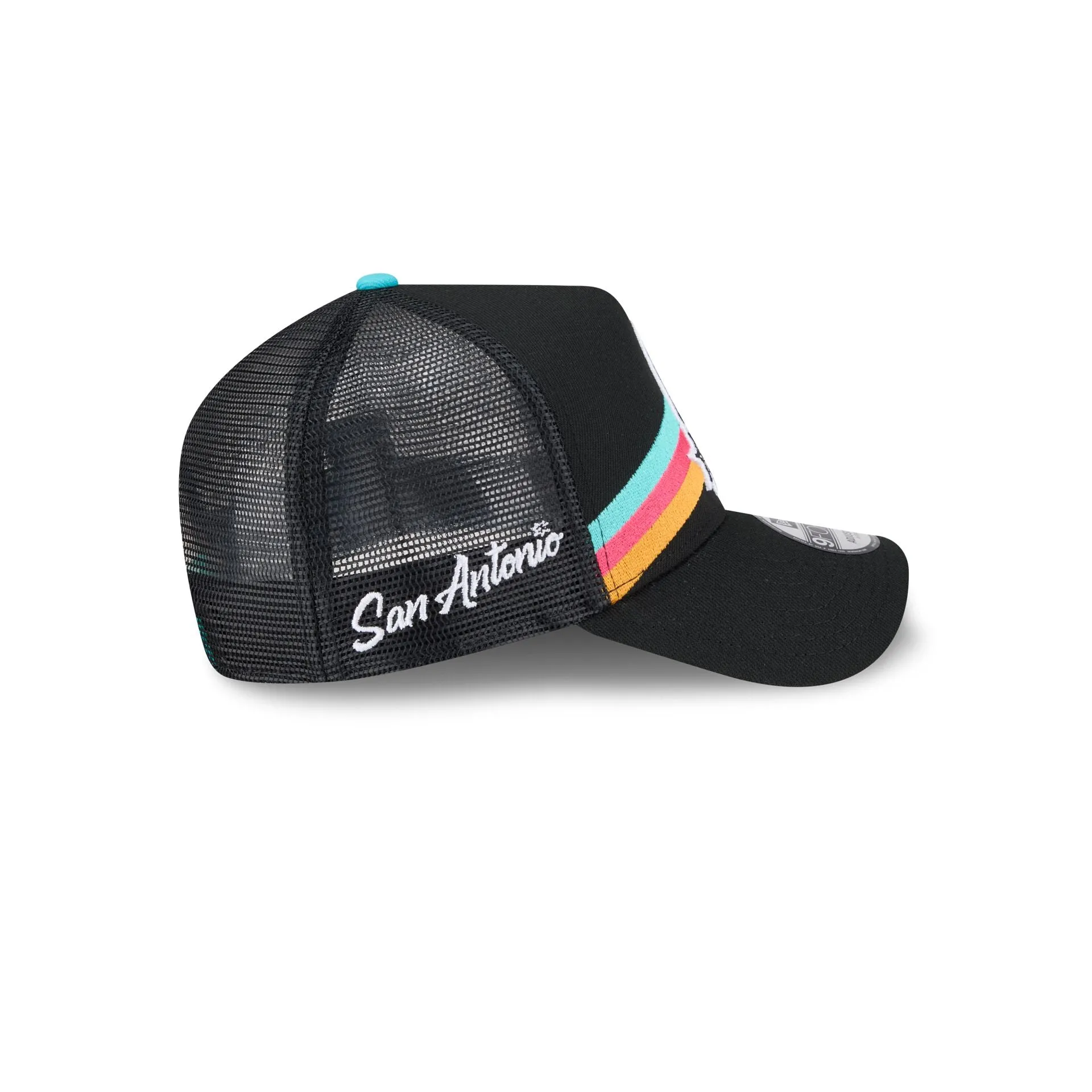 San Antonio Spurs 2025 City Edition 9FORTY A-Frame Trucker Hat sold by New Era product image thumbnail 4