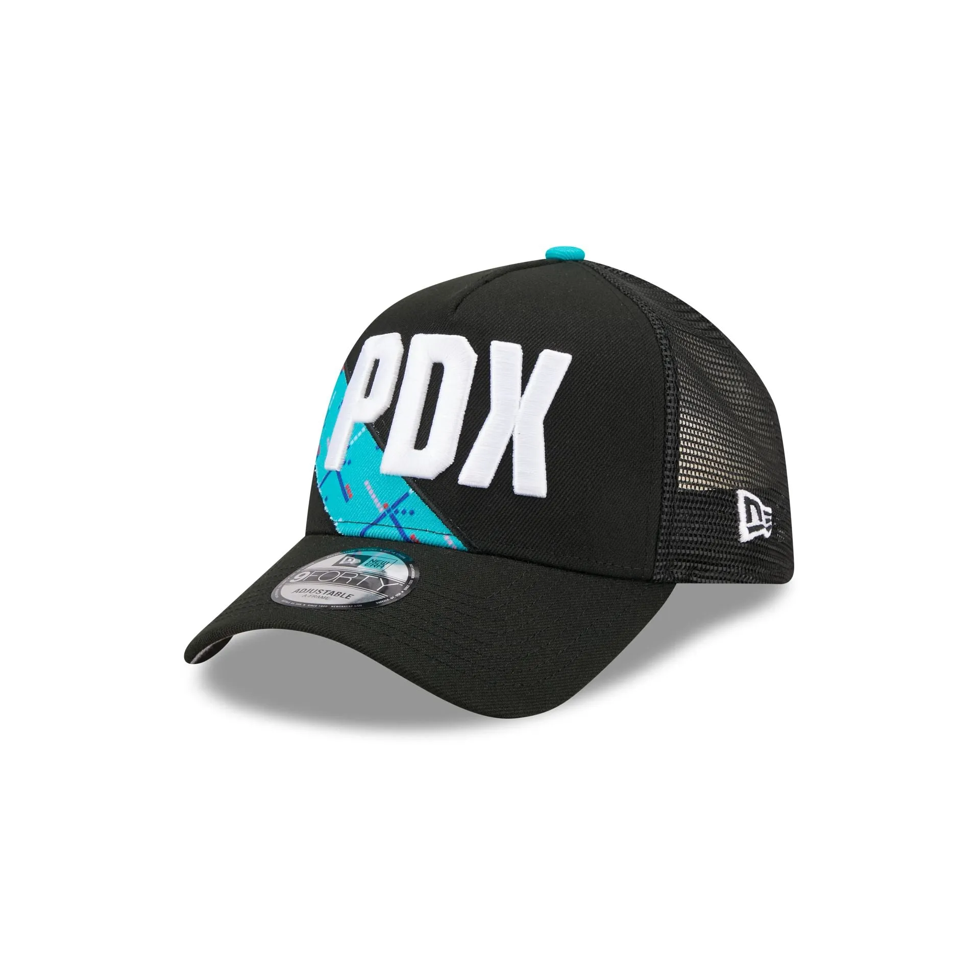 Portland Trail Blazers 2025 City Edition 9FORTY A-Frame Trucker Hat sold by New Era product image thumbnail 3