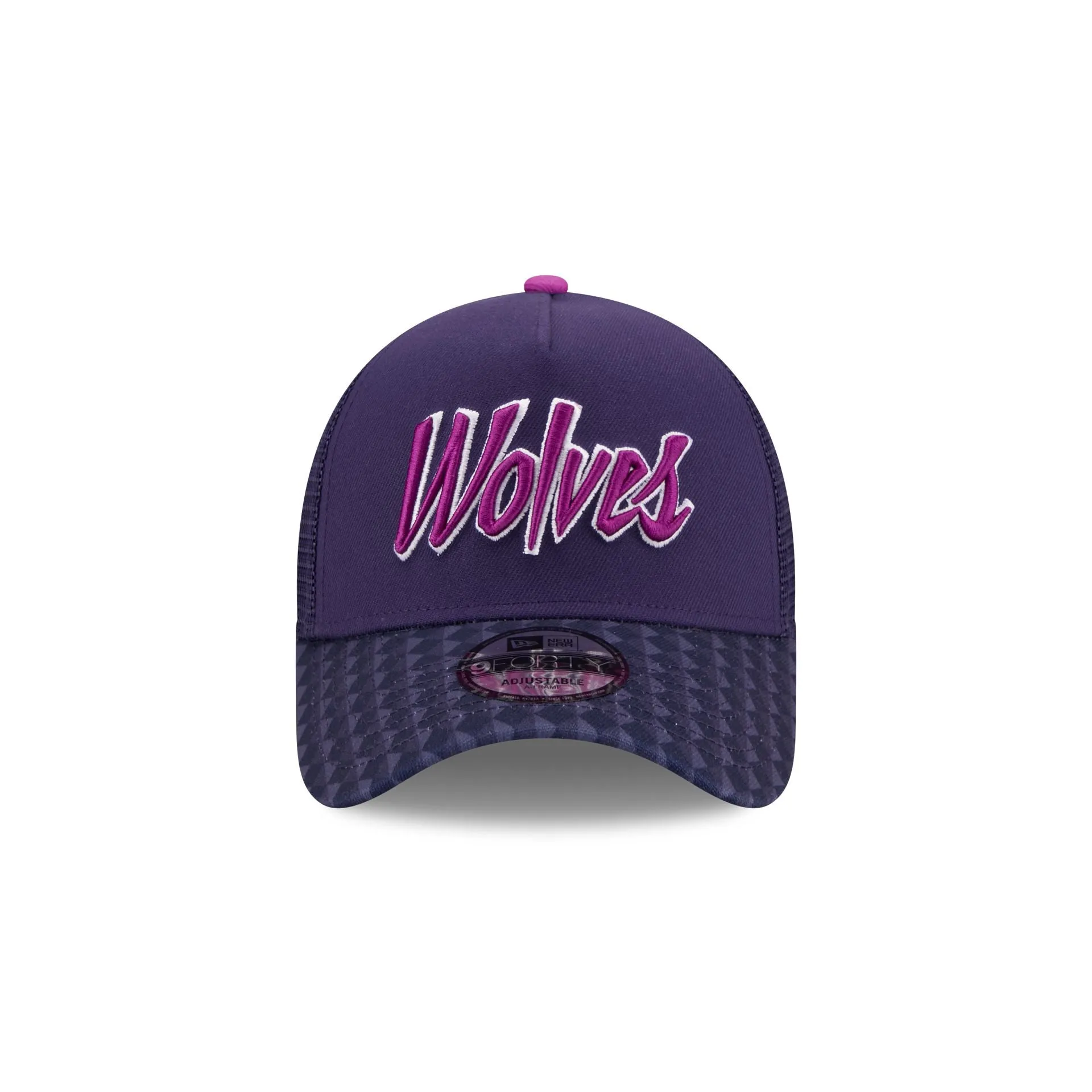 Minnesota Timberwolves 2025 City Edition 9FORTY A-Frame Trucker Hat sold by New Era product image thumbnail 2