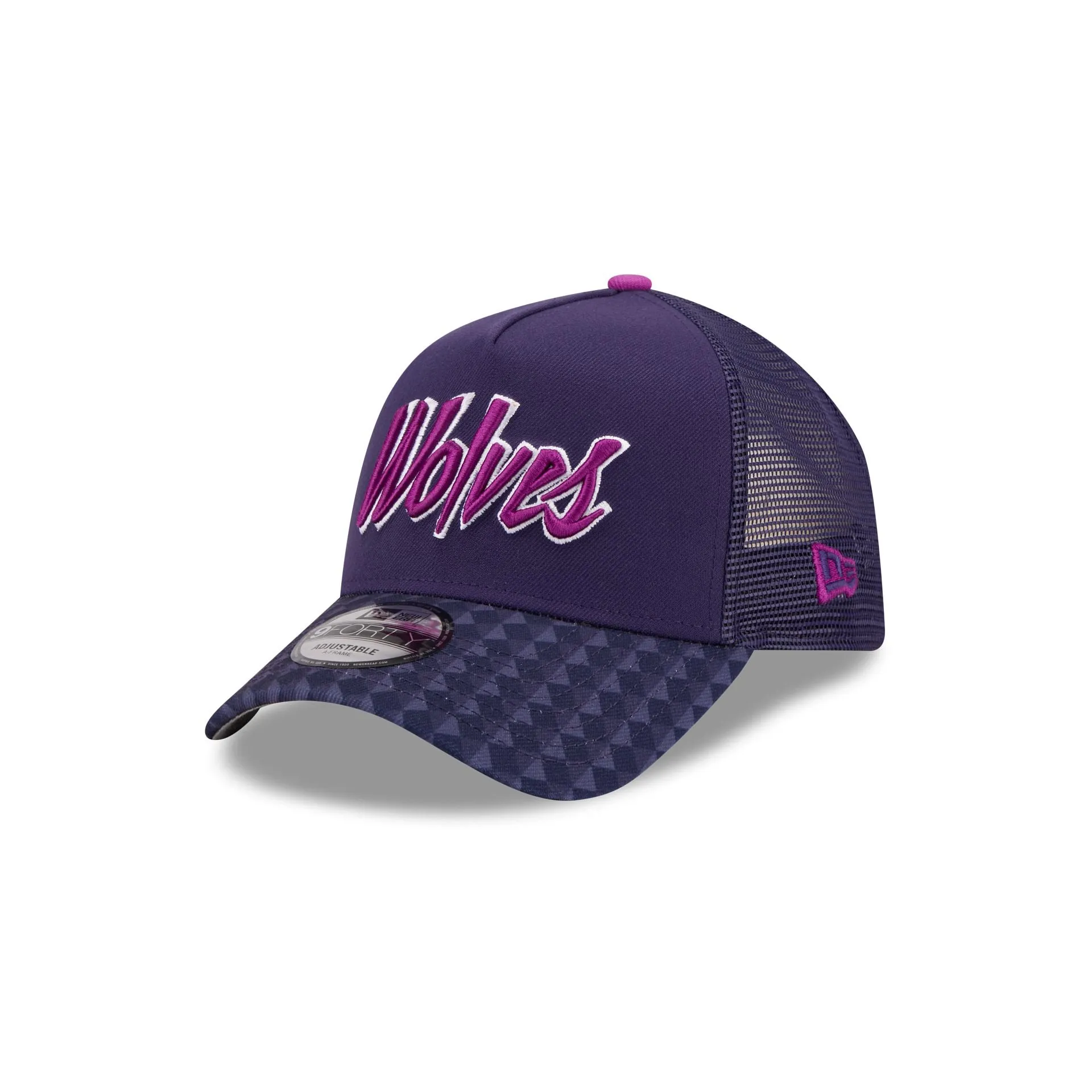 Minnesota Timberwolves 2025 City Edition 9FORTY A-Frame Trucker Hat sold by New Era product image thumbnail 3
