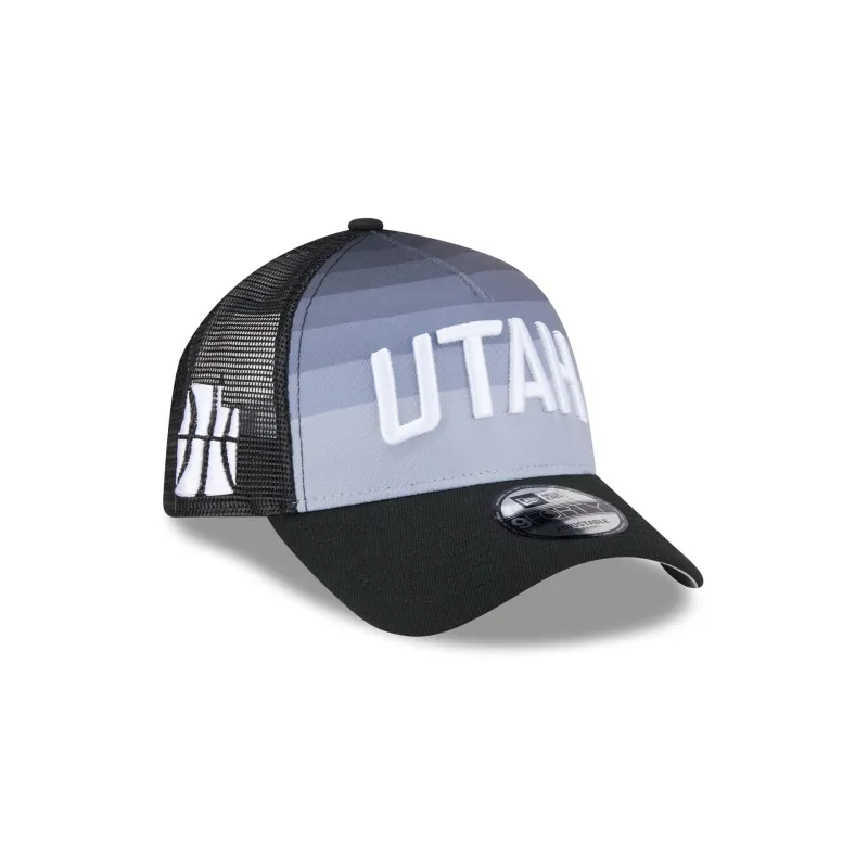 Utah Jazz 2025 City Edition 9FORTY A-Frame Trucker Hat sold by New Era