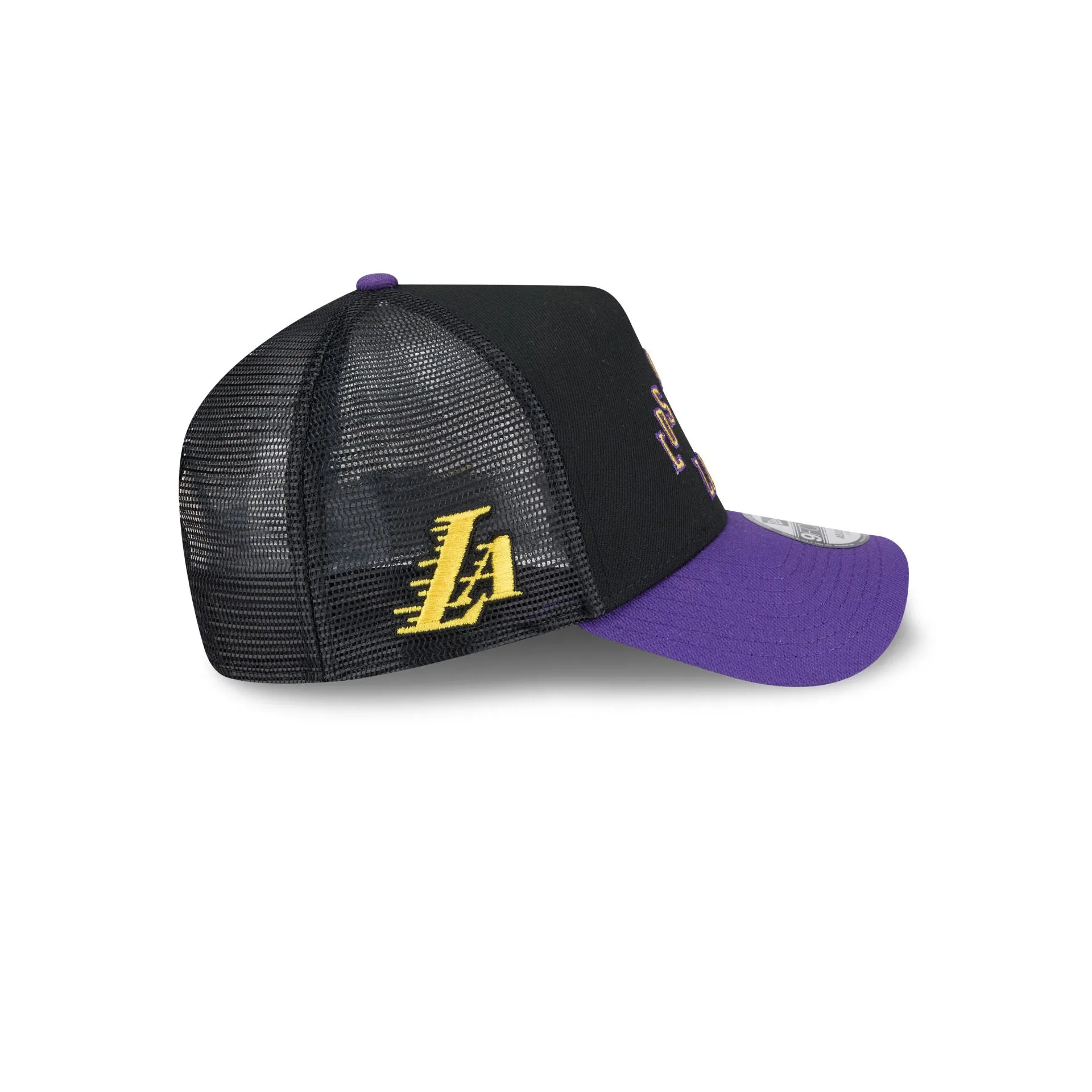 Los Angeles Lakers 2025 City Edition 9FORTY A-Frame Trucker Hat sold by New Era product image thumbnail 4