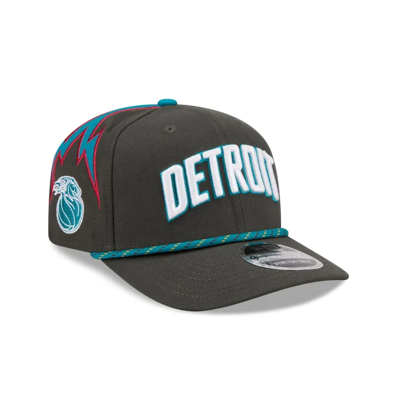 Detroit Pistons 2025 City Edition 9SEVENTY Stretch-Snap Hat sold by New Era