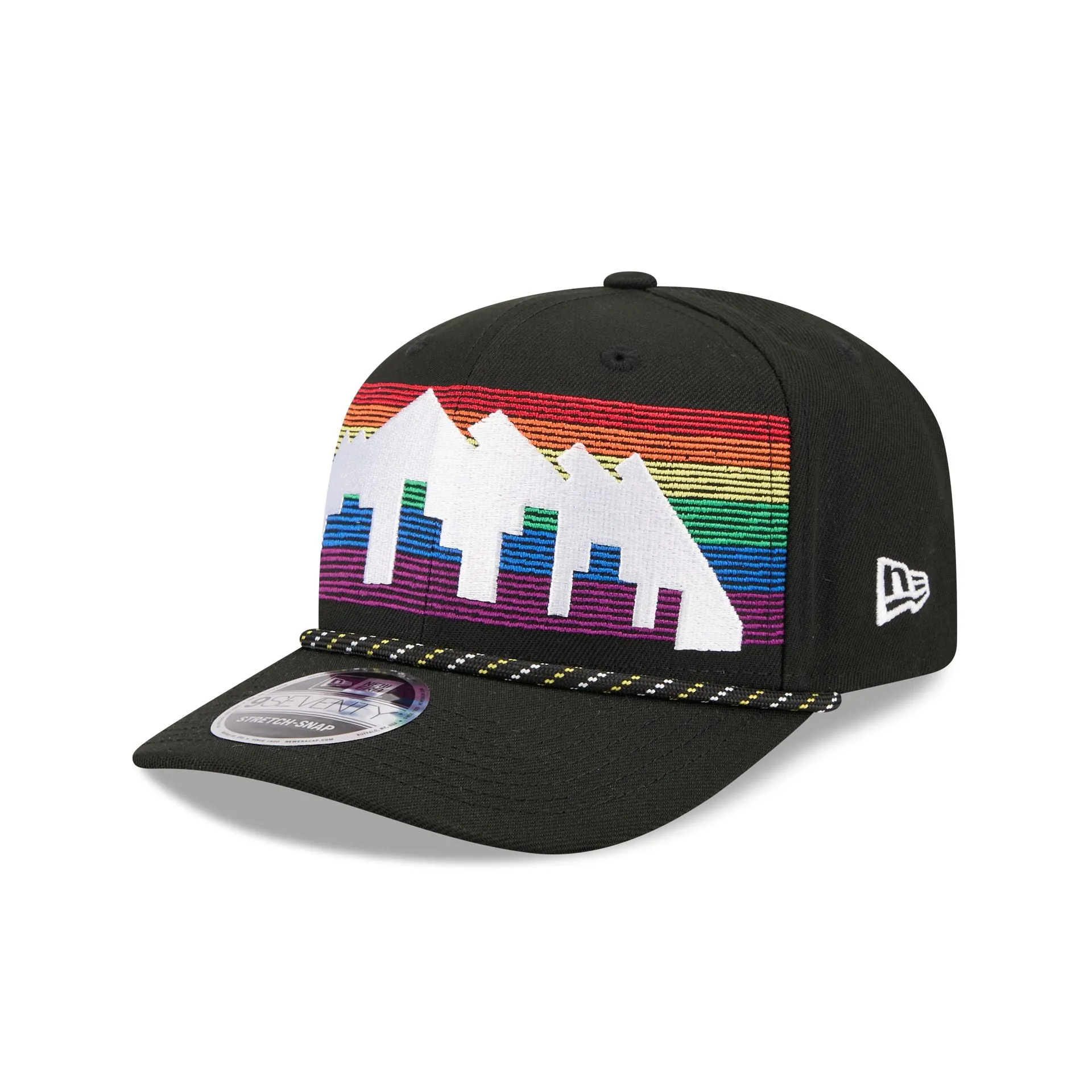 Denver Nuggets 2025 City Edition 9SEVENTY Stretch-Snap Hat sold by New Era product image thumbnail 3