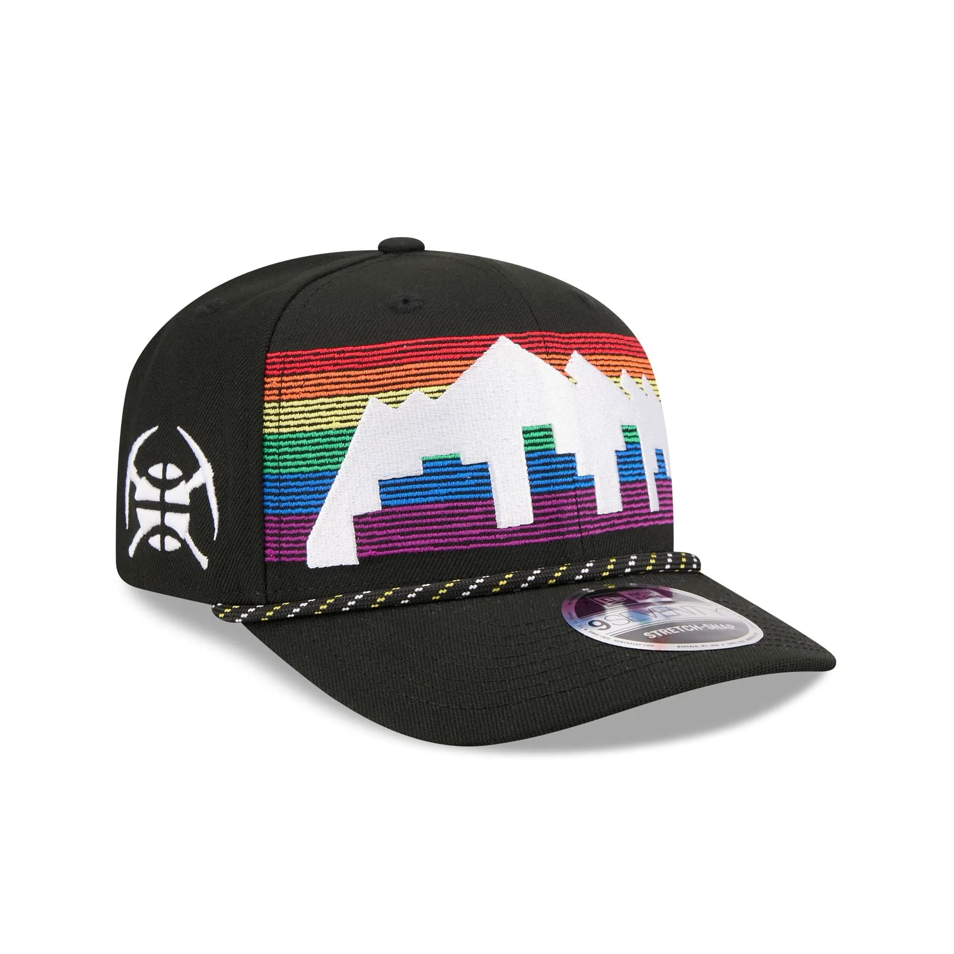 Denver Nuggets 2025 City Edition 9SEVENTY Stretch-Snap Hat sold by New Era