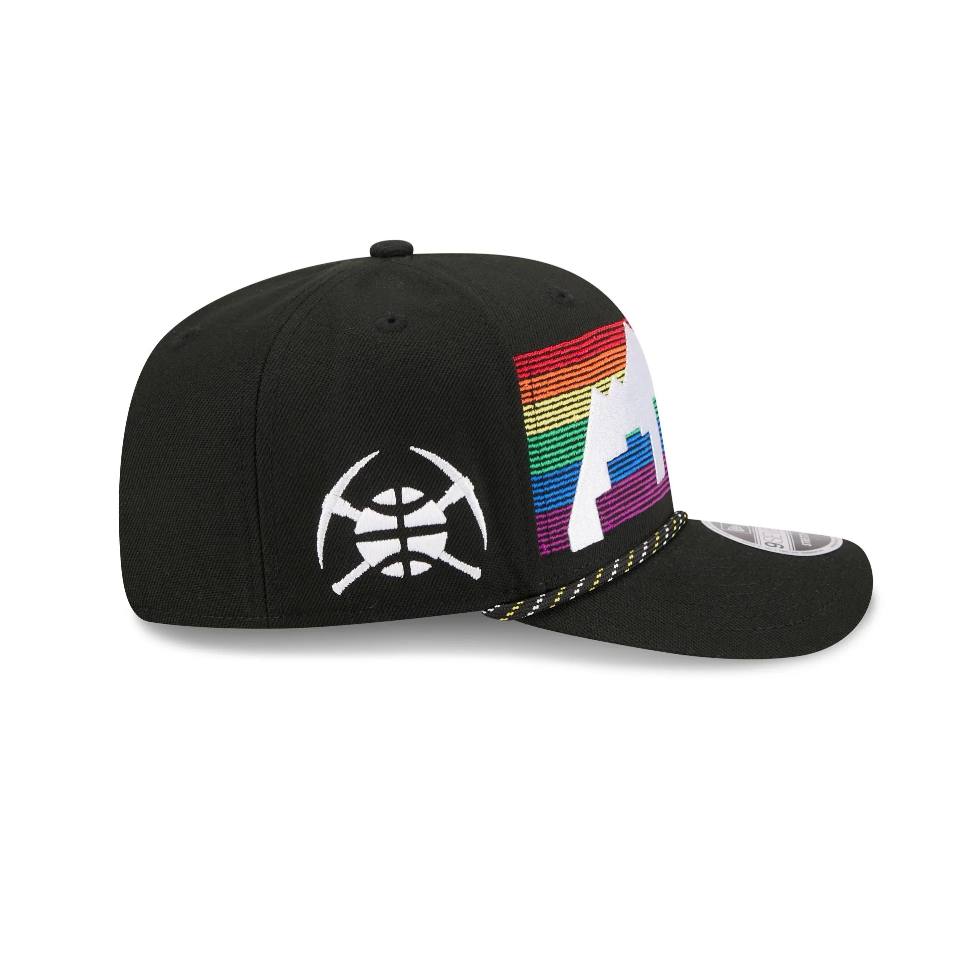 Denver Nuggets 2025 City Edition 9SEVENTY Stretch-Snap Hat sold by New Era product image thumbnail 4