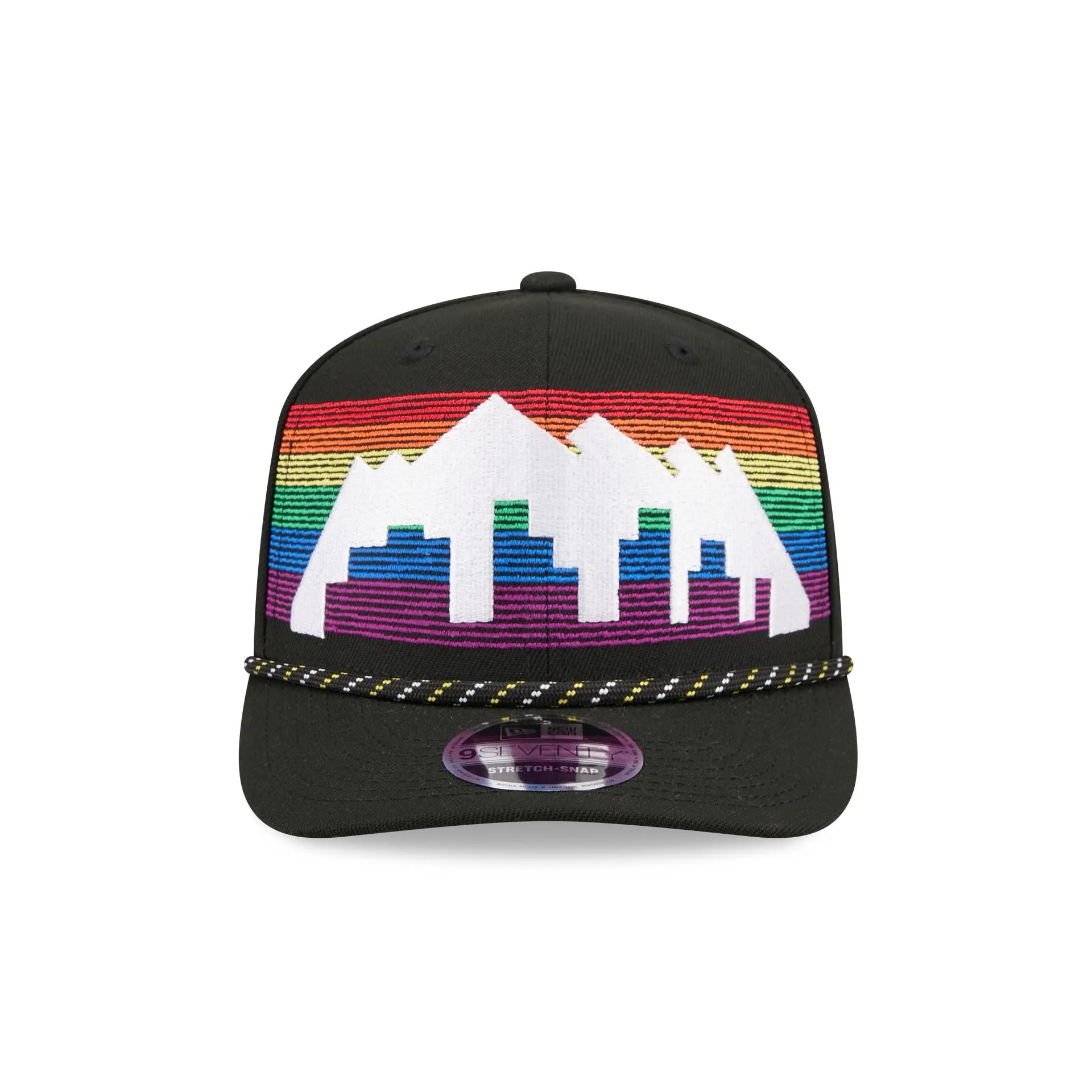 Denver Nuggets 2025 City Edition 9SEVENTY Stretch-Snap Hat sold by New Era product image thumbnail 2