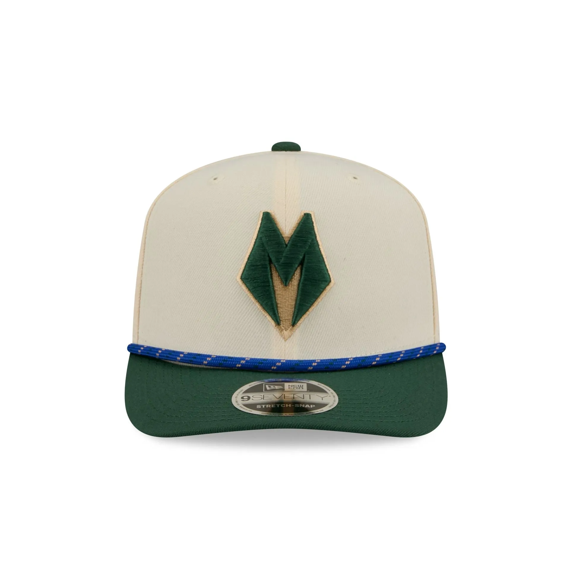 Milwaukee Bucks 2025 City Edition 9SEVENTY Stretch-Snap Hat sold by New Era product image thumbnail 2