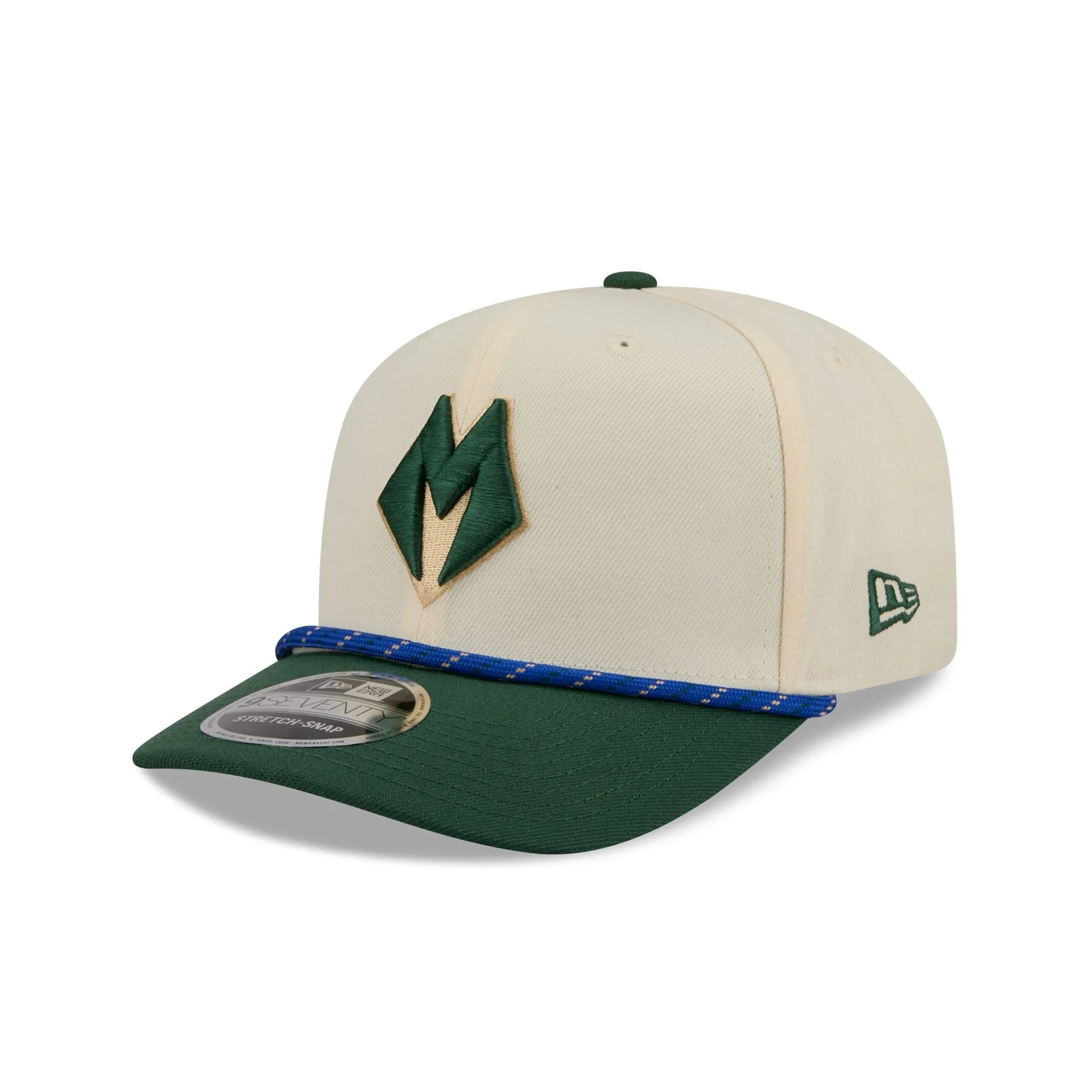 Milwaukee Bucks 2025 City Edition 9SEVENTY Stretch-Snap Hat sold by New Era product image thumbnail 3