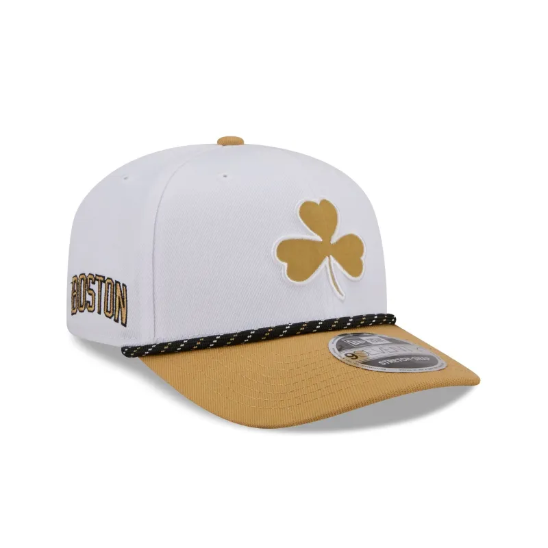 Boston Celtics 2025 City Edition 9SEVENTY Stretch-Snap Hat sold by New Era