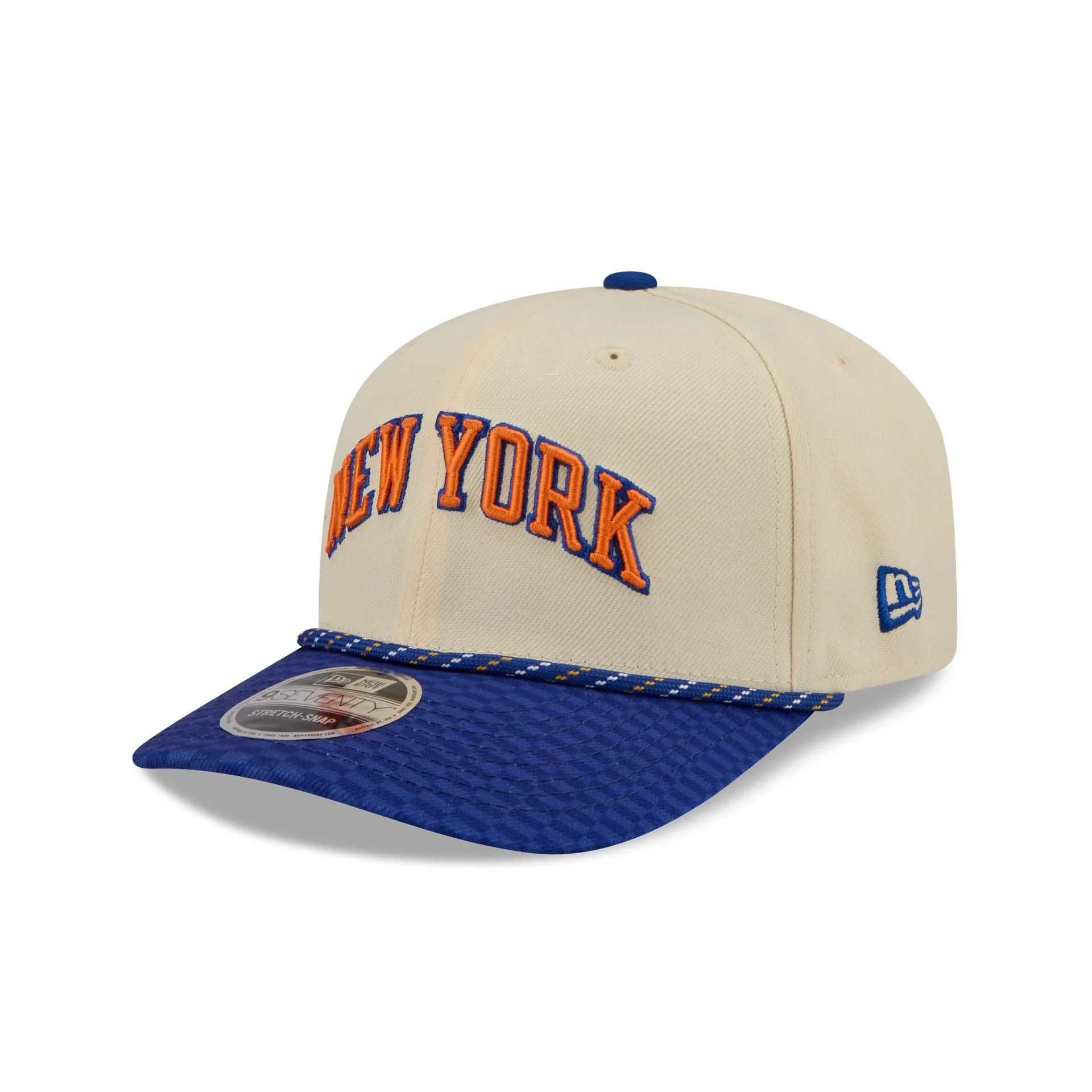 New York Knicks 2025 City Edition 9SEVENTY Stretch-Snap Hat sold by New Era product image thumbnail 3
