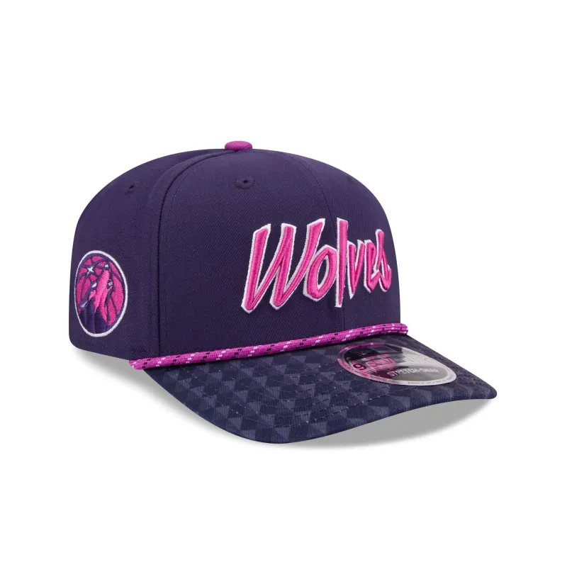 Minnesota Timberwolves 2025 City Edition 9SEVENTY Stretch-Snap Hat sold by New Era