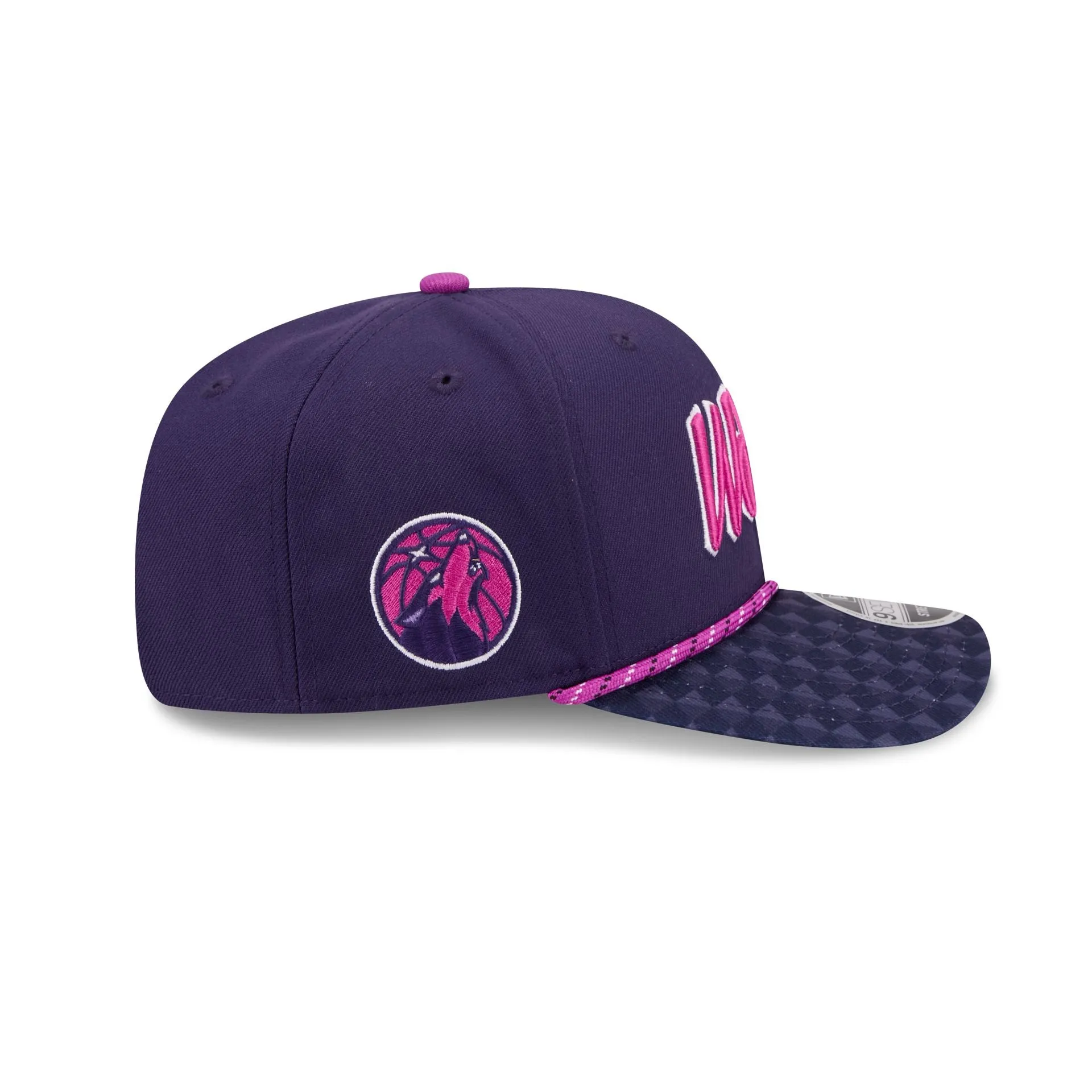 Minnesota Timberwolves 2025 City Edition 9SEVENTY Stretch-Snap Hat sold by New Era product image thumbnail 4