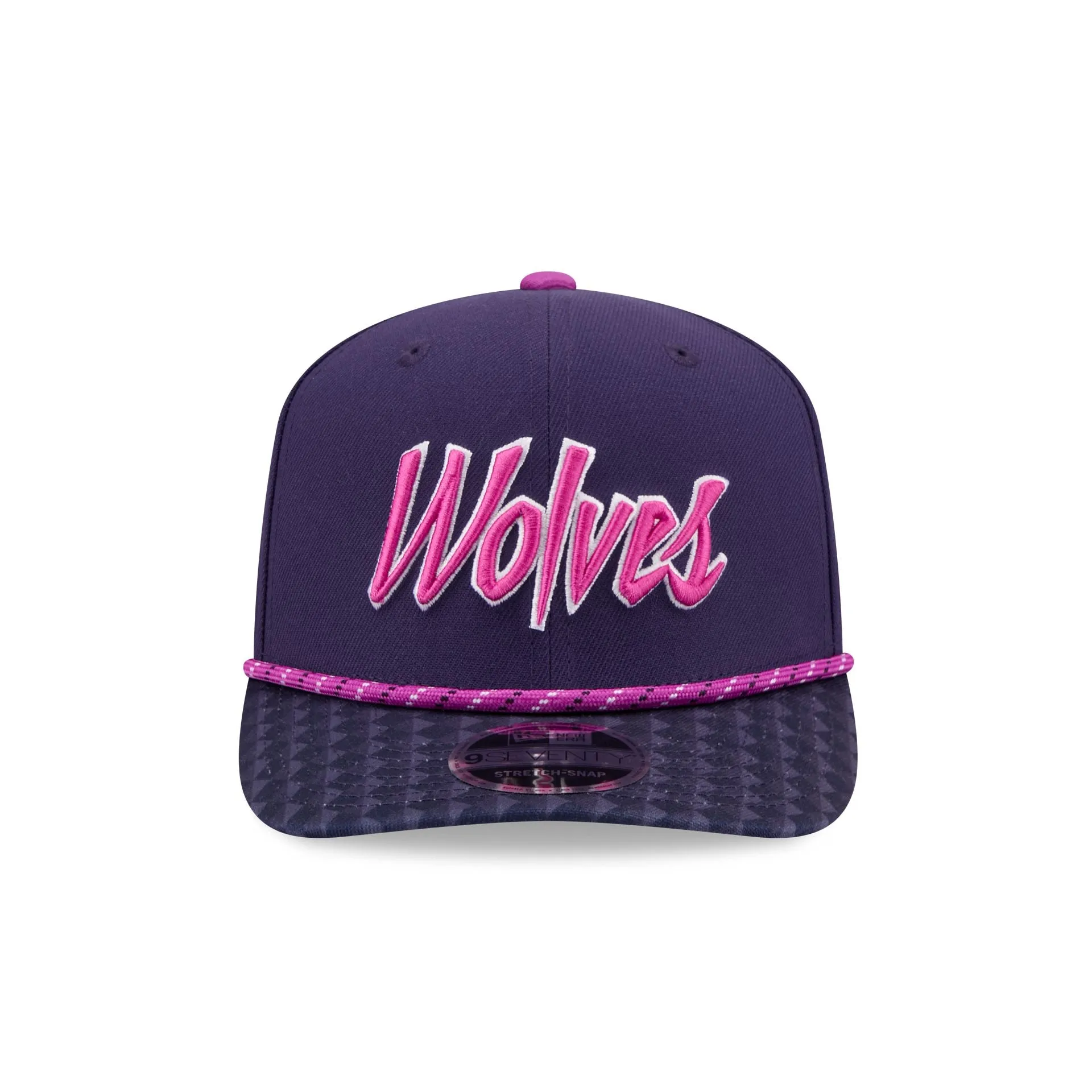 Minnesota Timberwolves 2025 City Edition 9SEVENTY Stretch-Snap Hat sold by New Era product image thumbnail 2