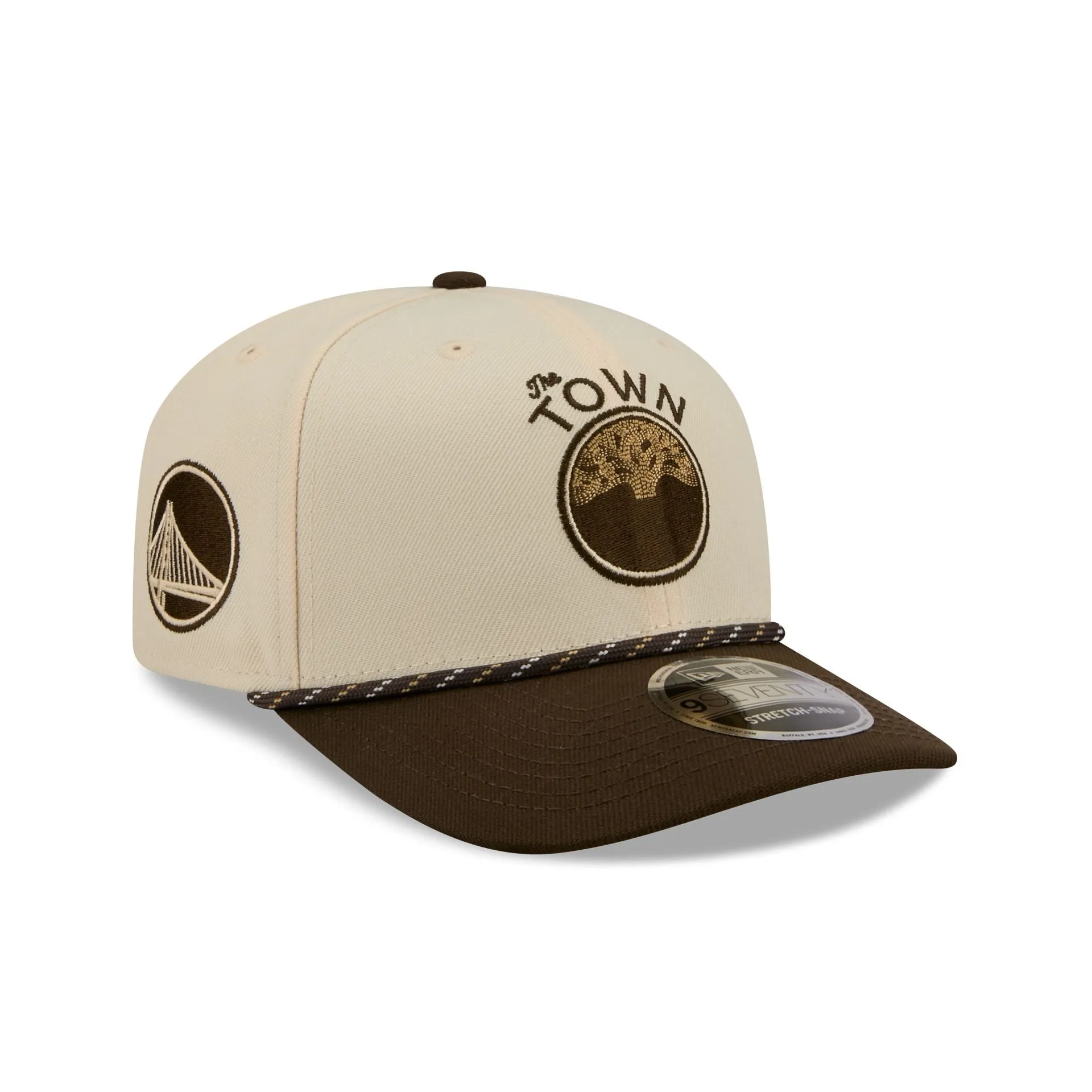 Golden State Warriors 2025 City Edition 9SEVENTY Stretch-Snap Hat sold by New Era