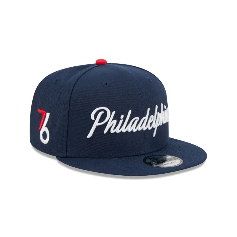 Philadelphia 76ers 2025 City Edition 9FIFTY Snapback Hat sold by New Era