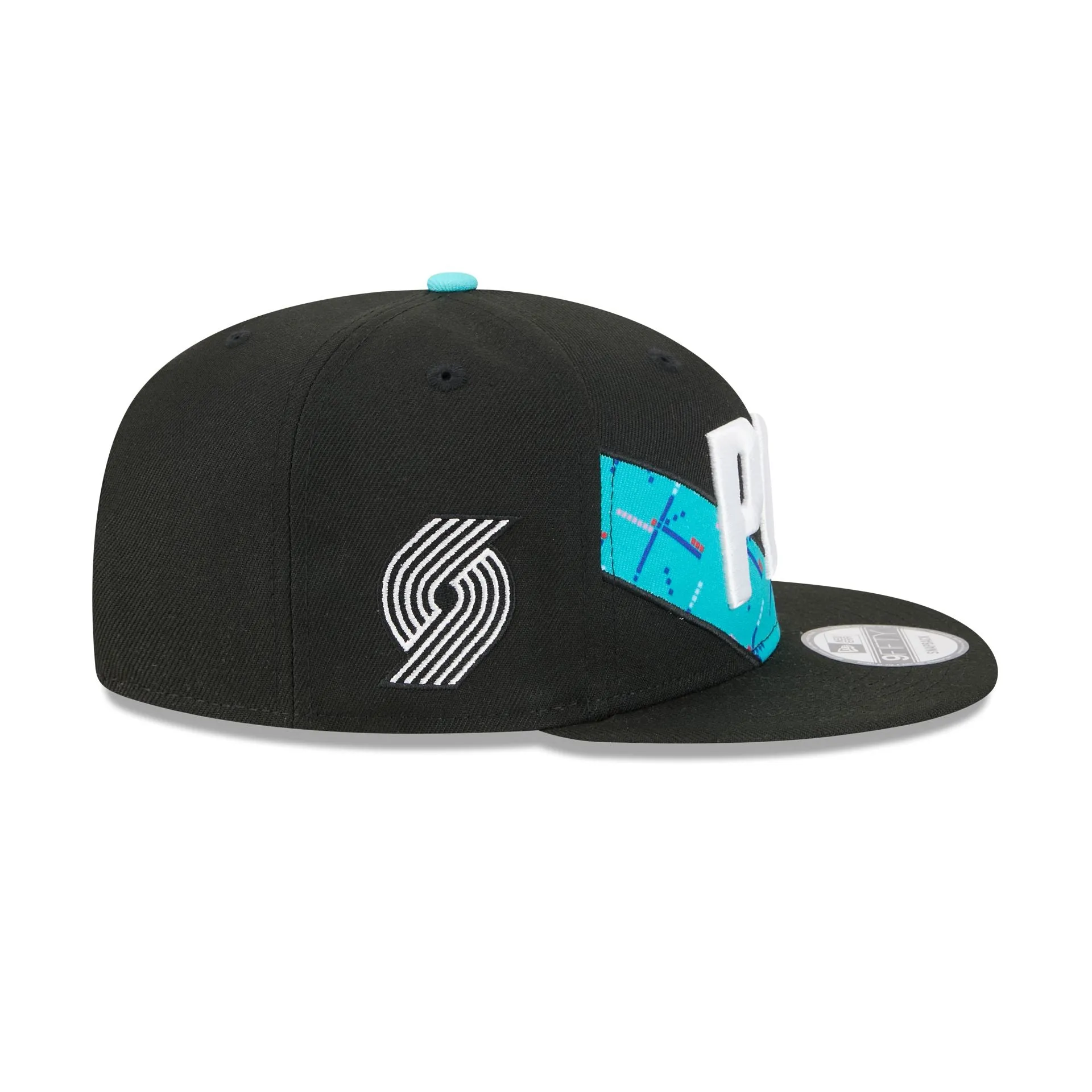 Portland Trail Blazers 2025 City Edition 9FIFTY Snapback Hat sold by New Era product image thumbnail 4