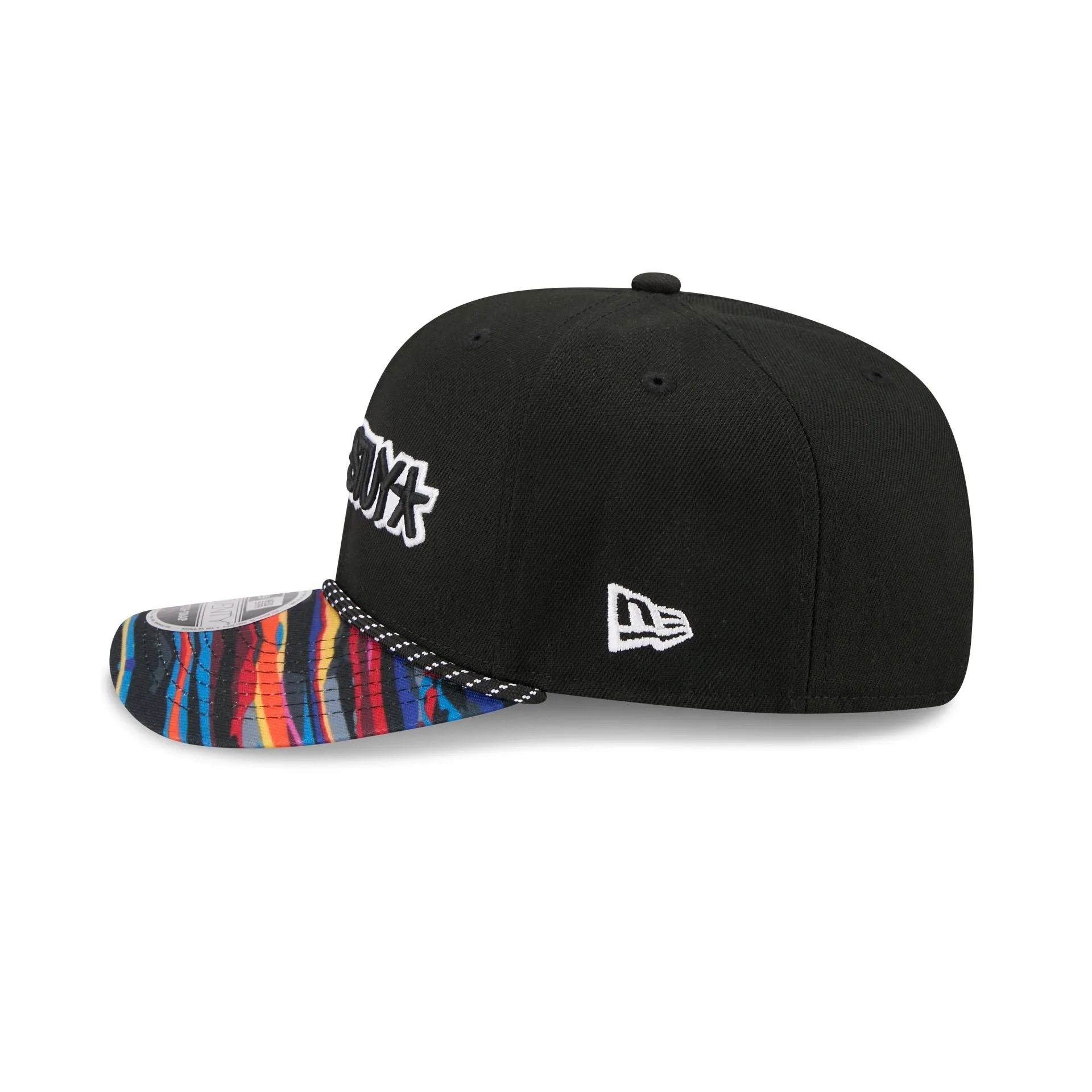 Brooklyn Nets 2025 City Edition 9SEVENTY Stretch-Snap Hat sold by New Era product image thumbnail 5