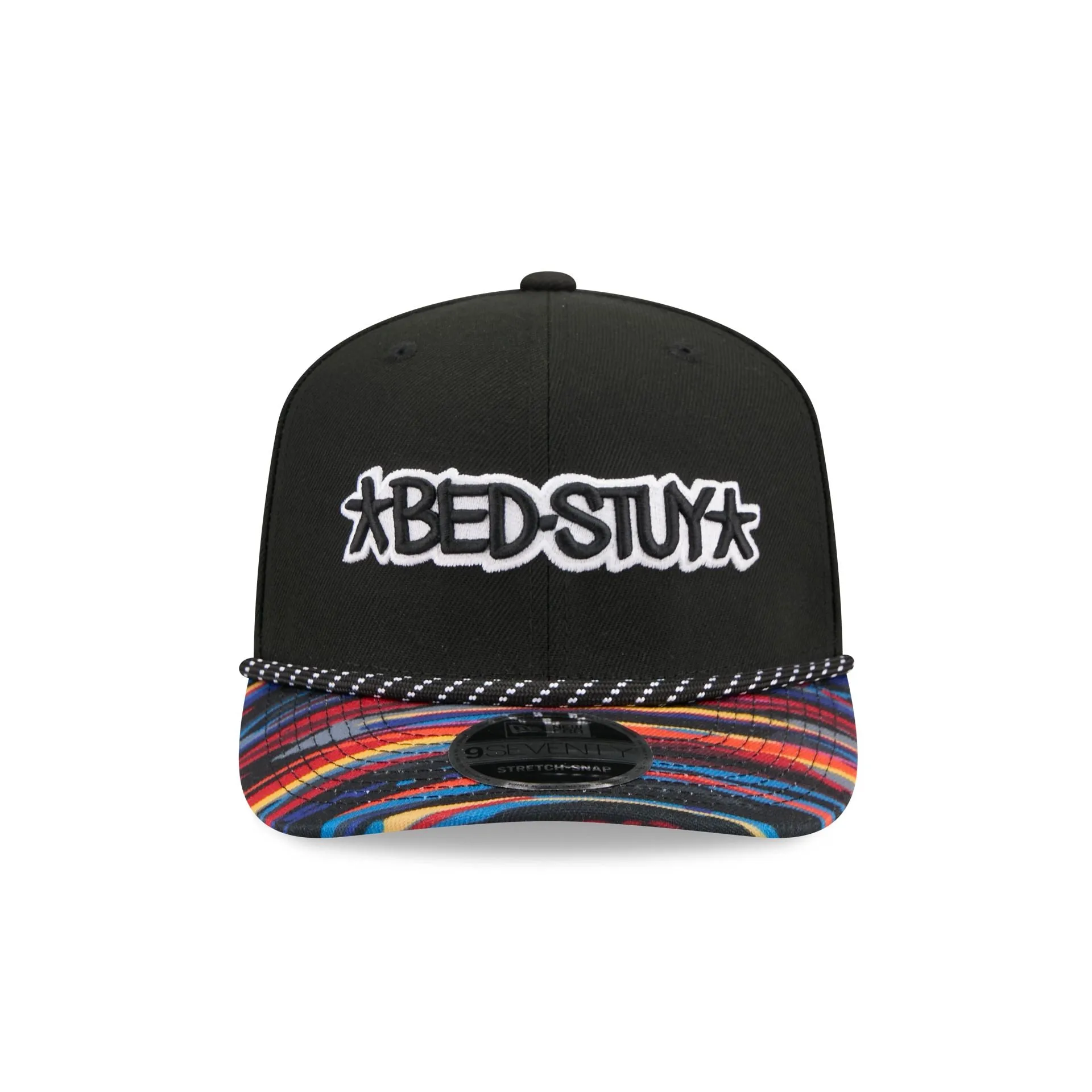 Brooklyn Nets 2025 City Edition 9SEVENTY Stretch-Snap Hat sold by New Era product image thumbnail 2
