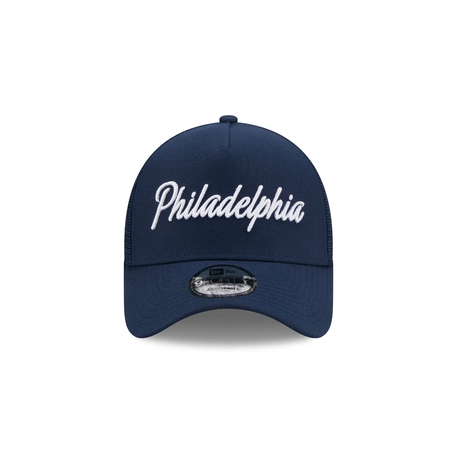 Philadelphia 76ers 2025 City Edition 9FORTY A-Frame Trucker Hat sold by New Era product image thumbnail 2