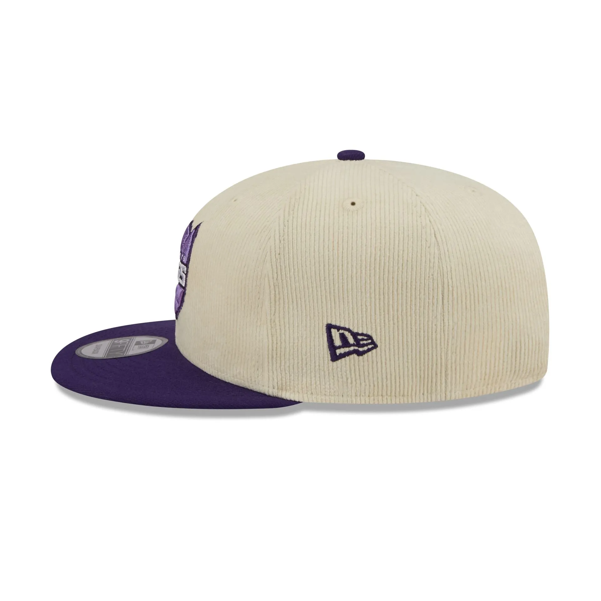 Sacramento Kings 2025 City Edition Chrome White Corduroy 9FIFTY Snapback Hat sold by New Era product image thumbnail 5